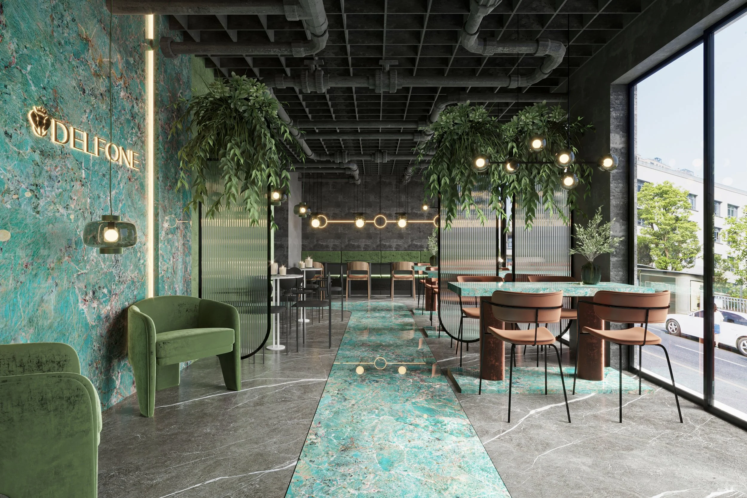 Colombia Emerald 4' x 9' Porcelain Slab | CIERO