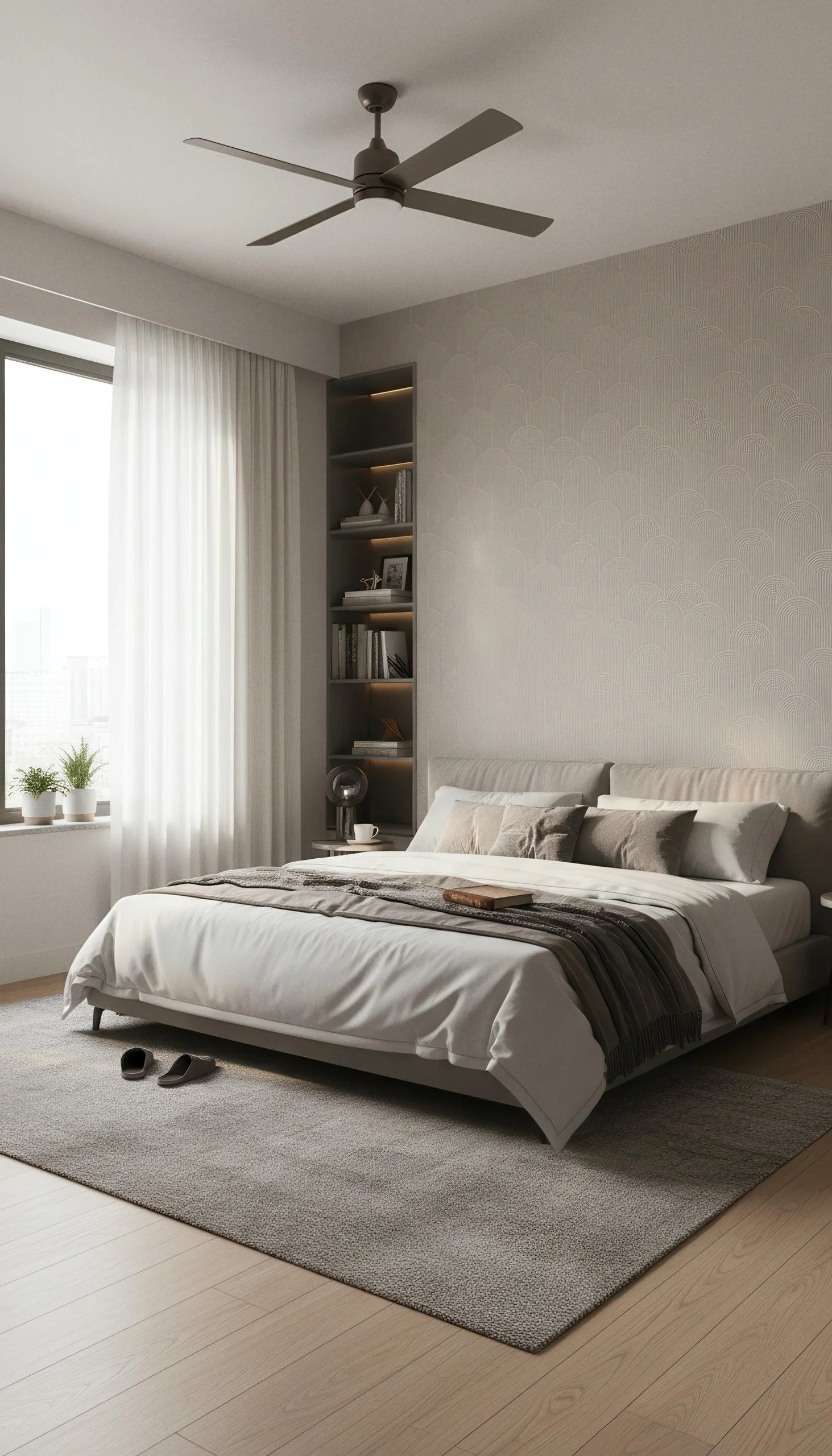 Zen Crest Pearl 80cm x 260cm Porcelain Slab | CIERO