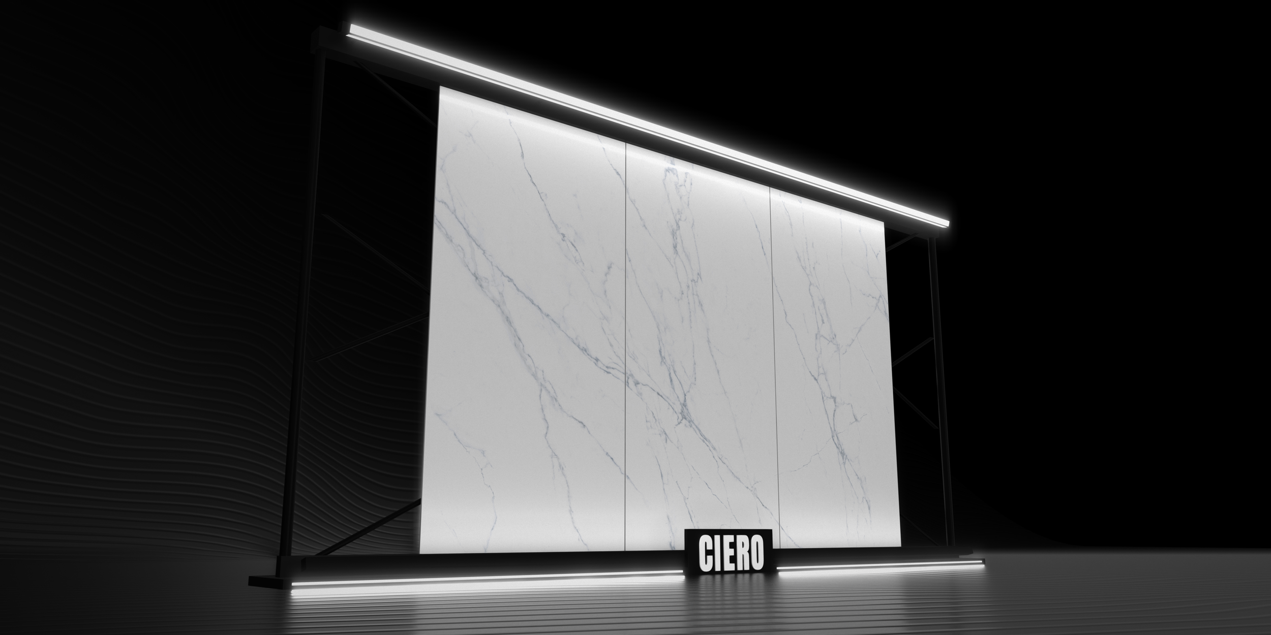 Alps Calacatta 4' x 8' Porcelain Slab | CIERO