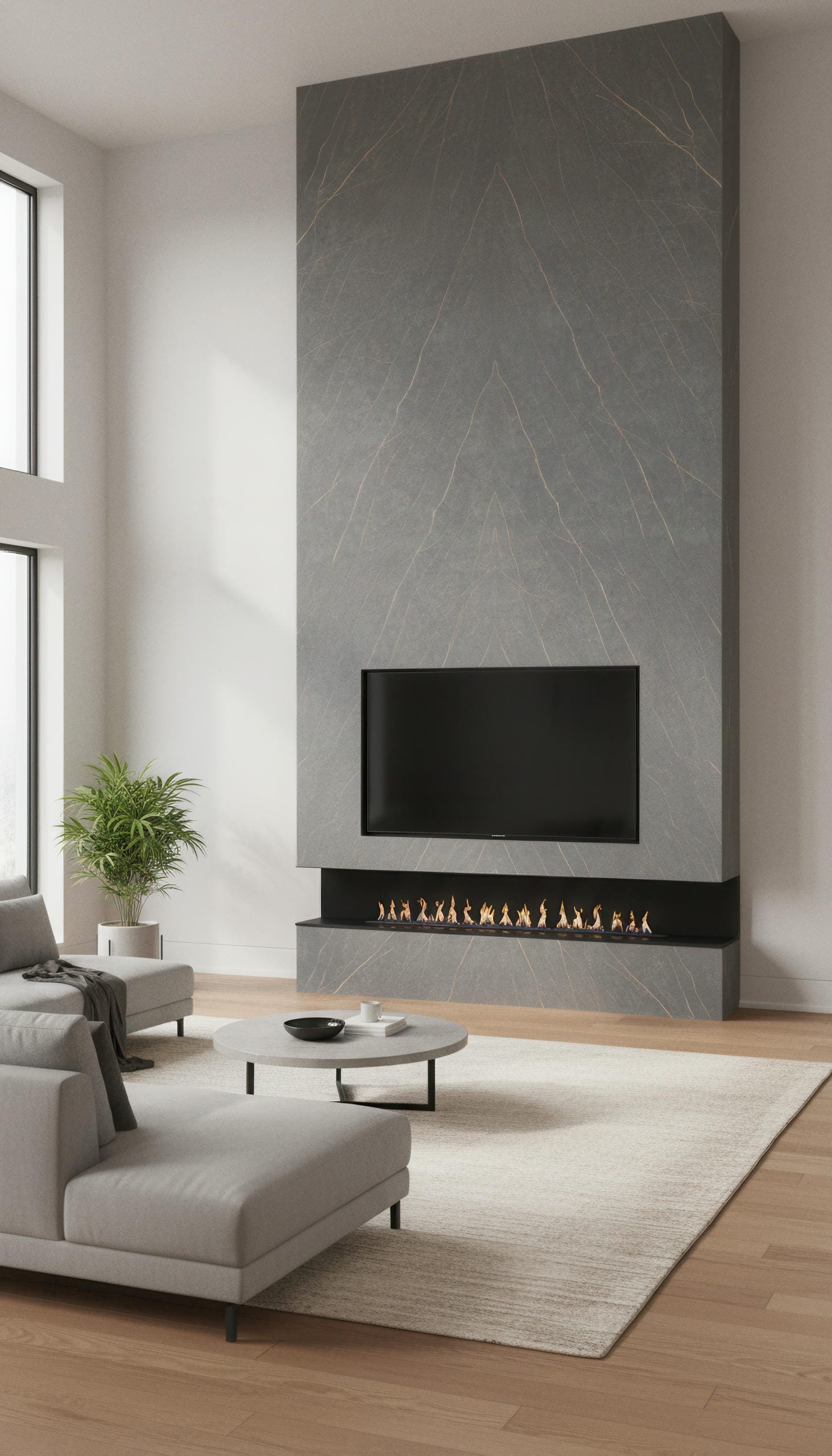 Gothic Gold 5x10 Porcelain Slab | CIERO