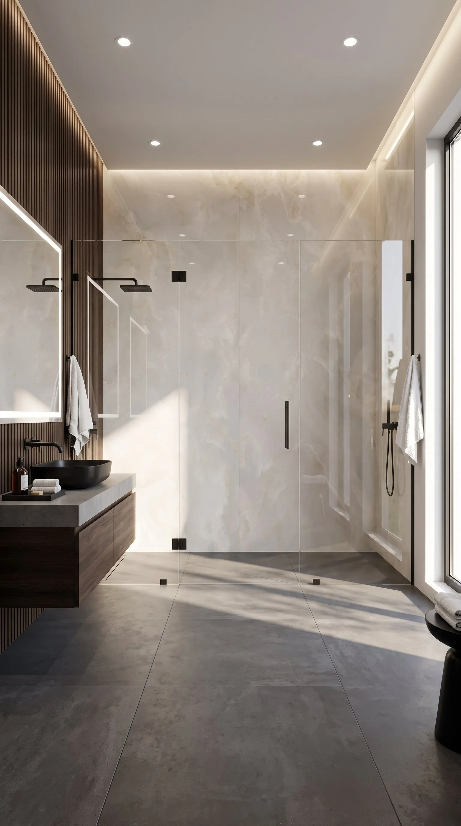 White Onyx 5' x 10' Porcelain Slab | CIERO