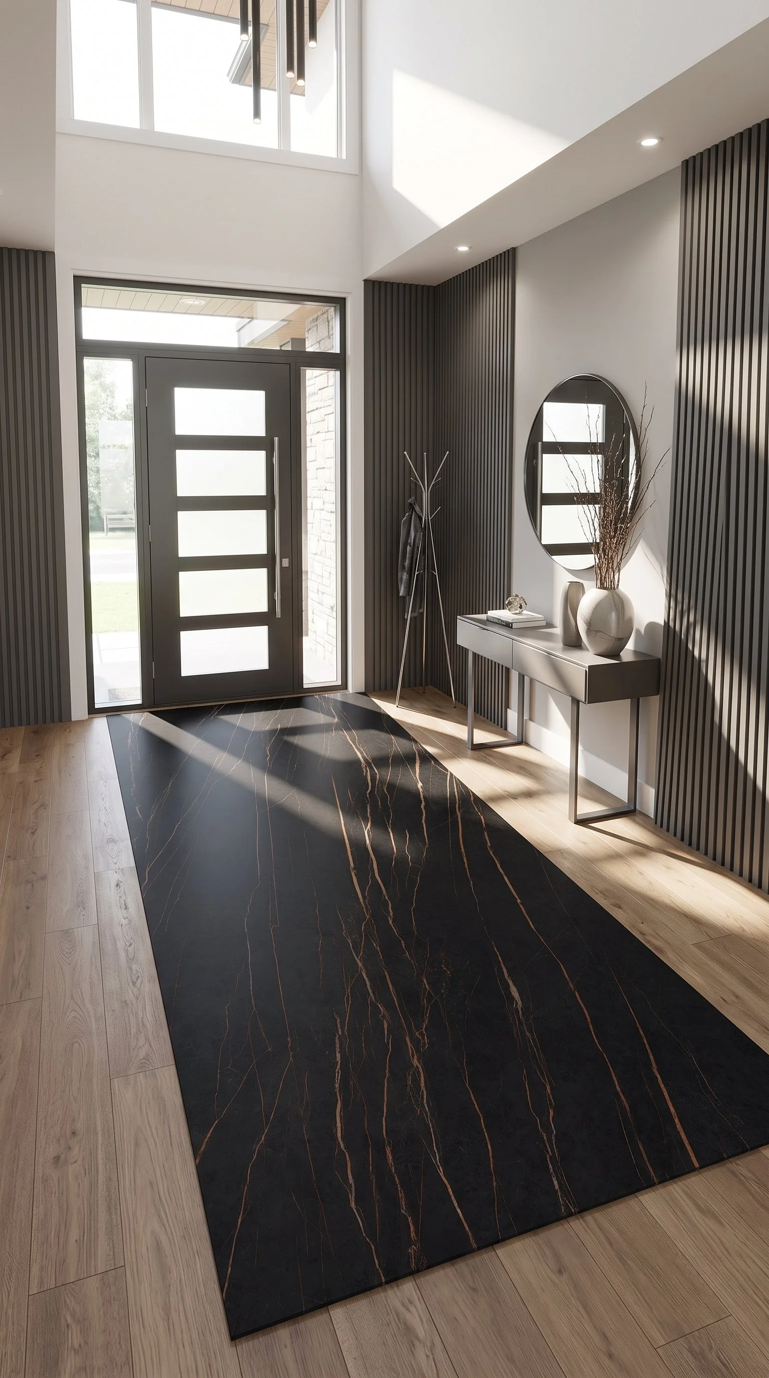Sahara Noir 5' x 10' Porcelain Slab | CIERO