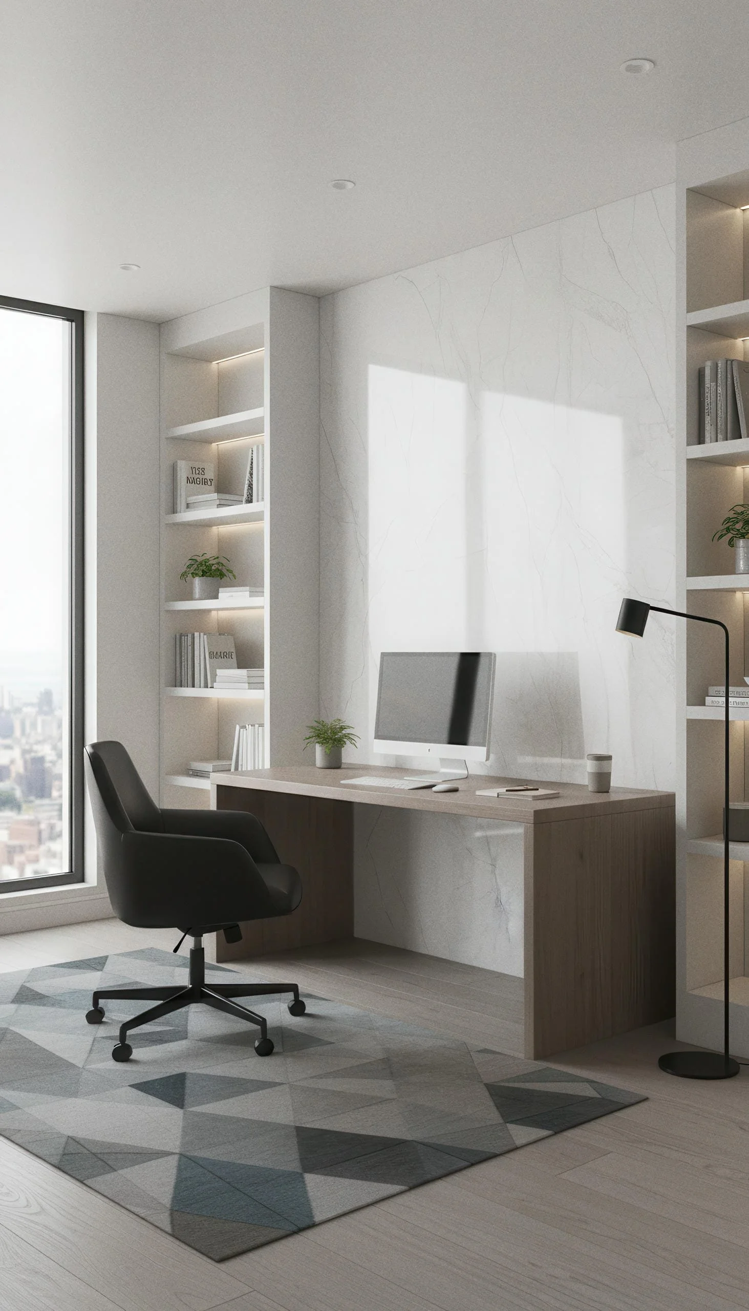 Statuario Ash 4x10 Porcelain Slab | CIERO