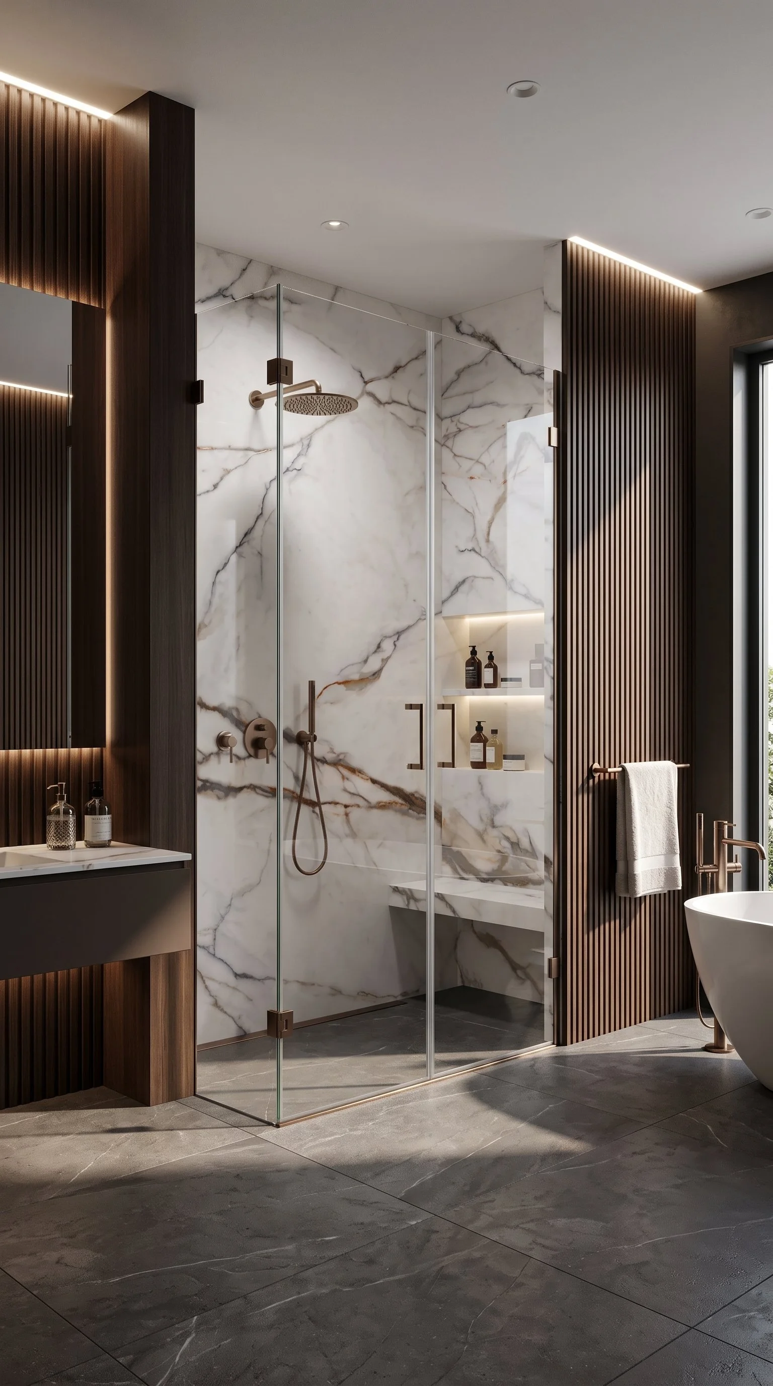 Calacatta Gold 4' x 8' Porcelain Slab | CIERO