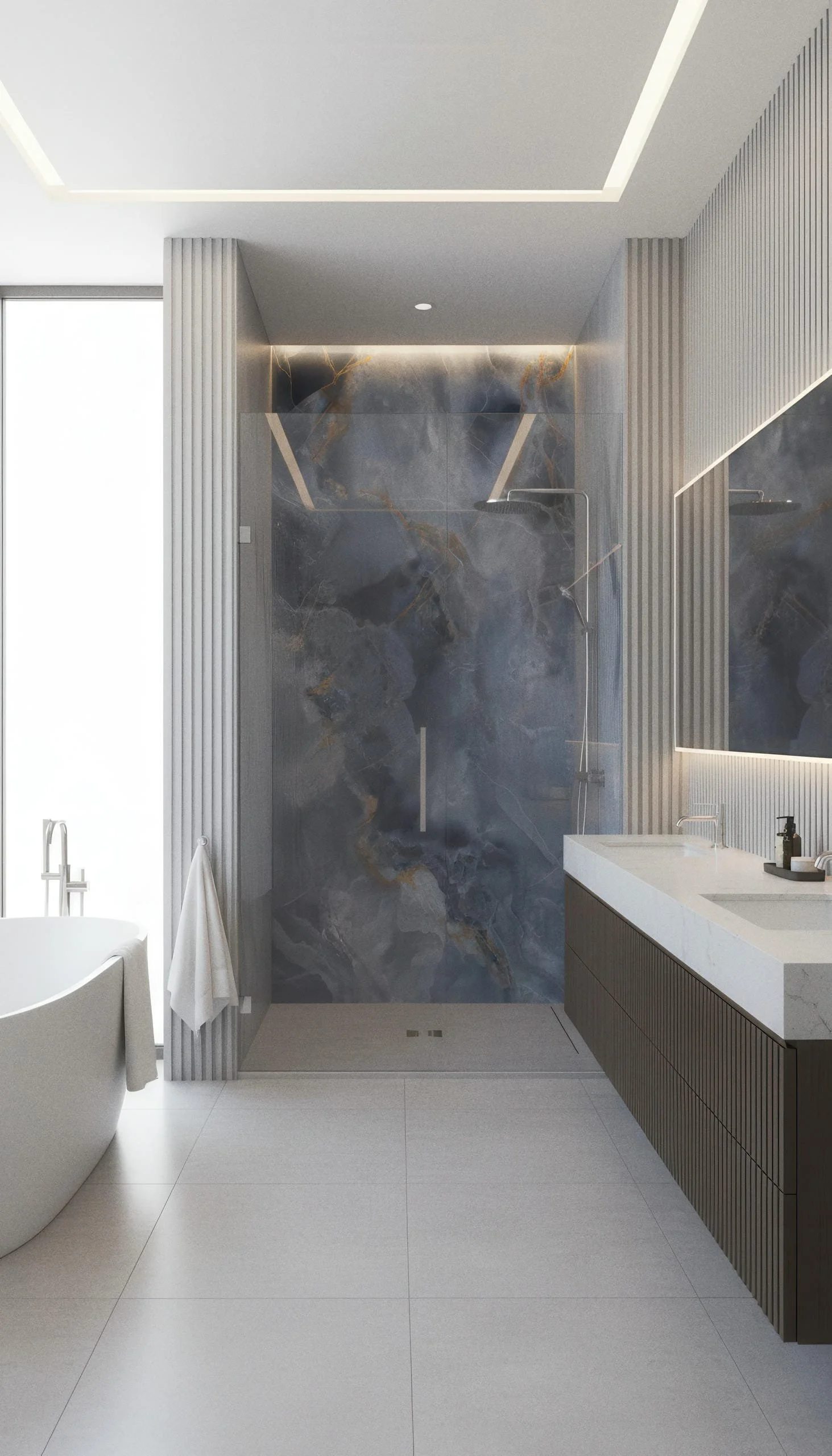Onyx Neptune 4x10 Porcelain Slab | CIERO