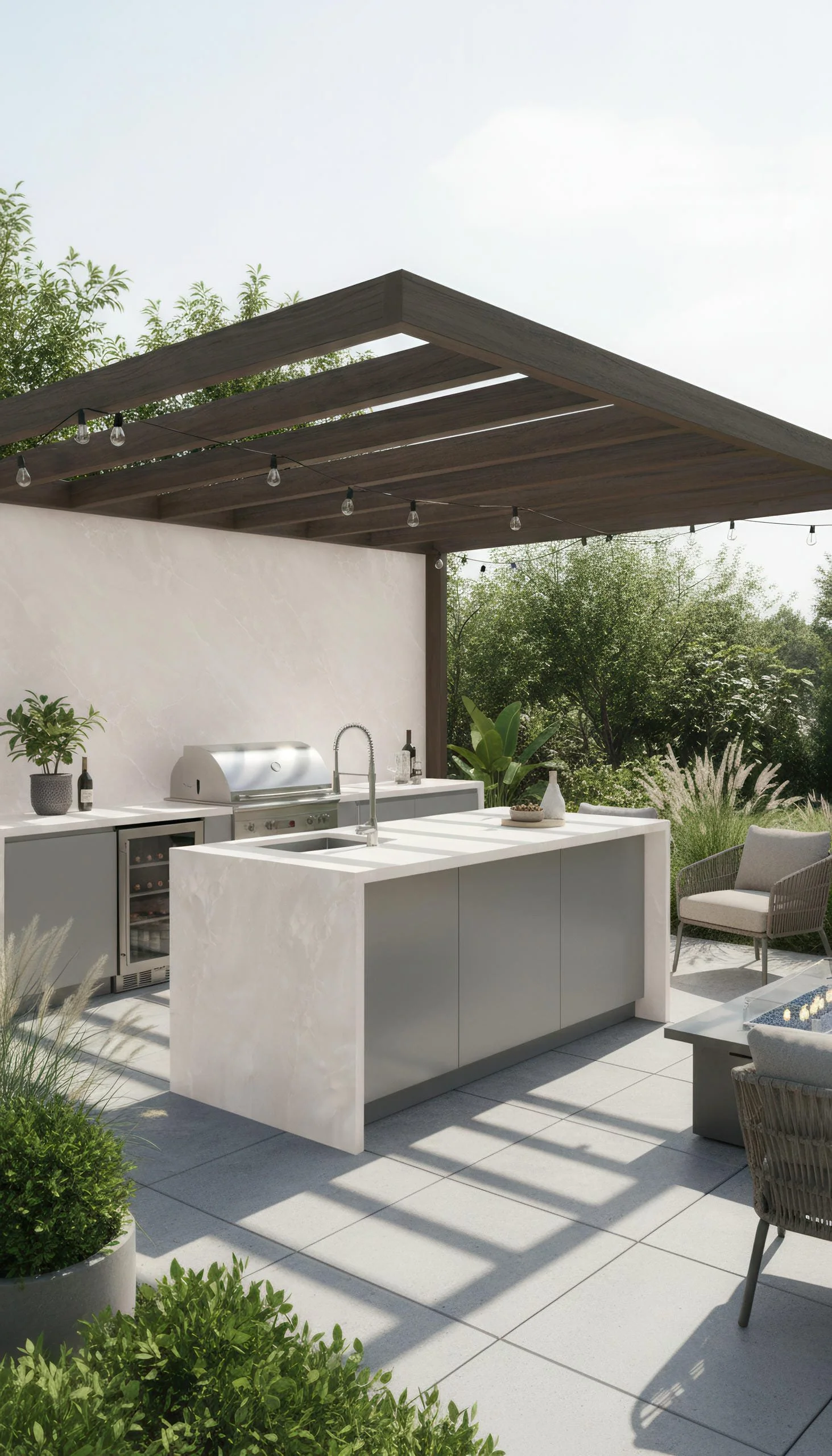 Onyx Pink 4x10 Porcelain Slab | CIERO