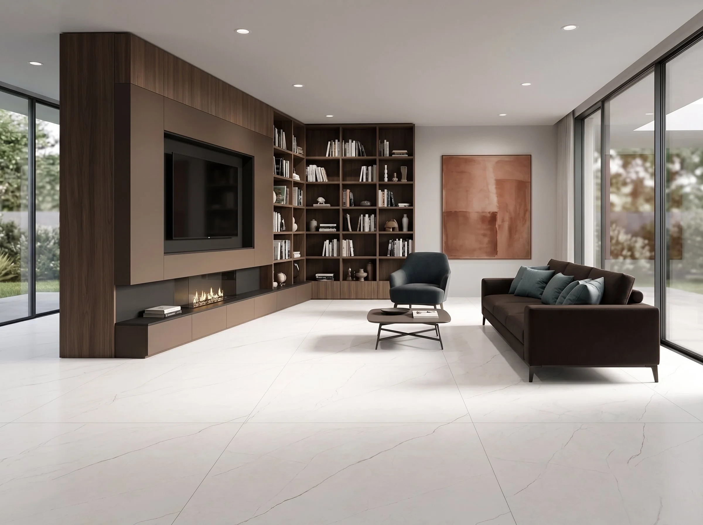 Hurricaine Beige 4' x 8' Porcelain Slab | CIERO