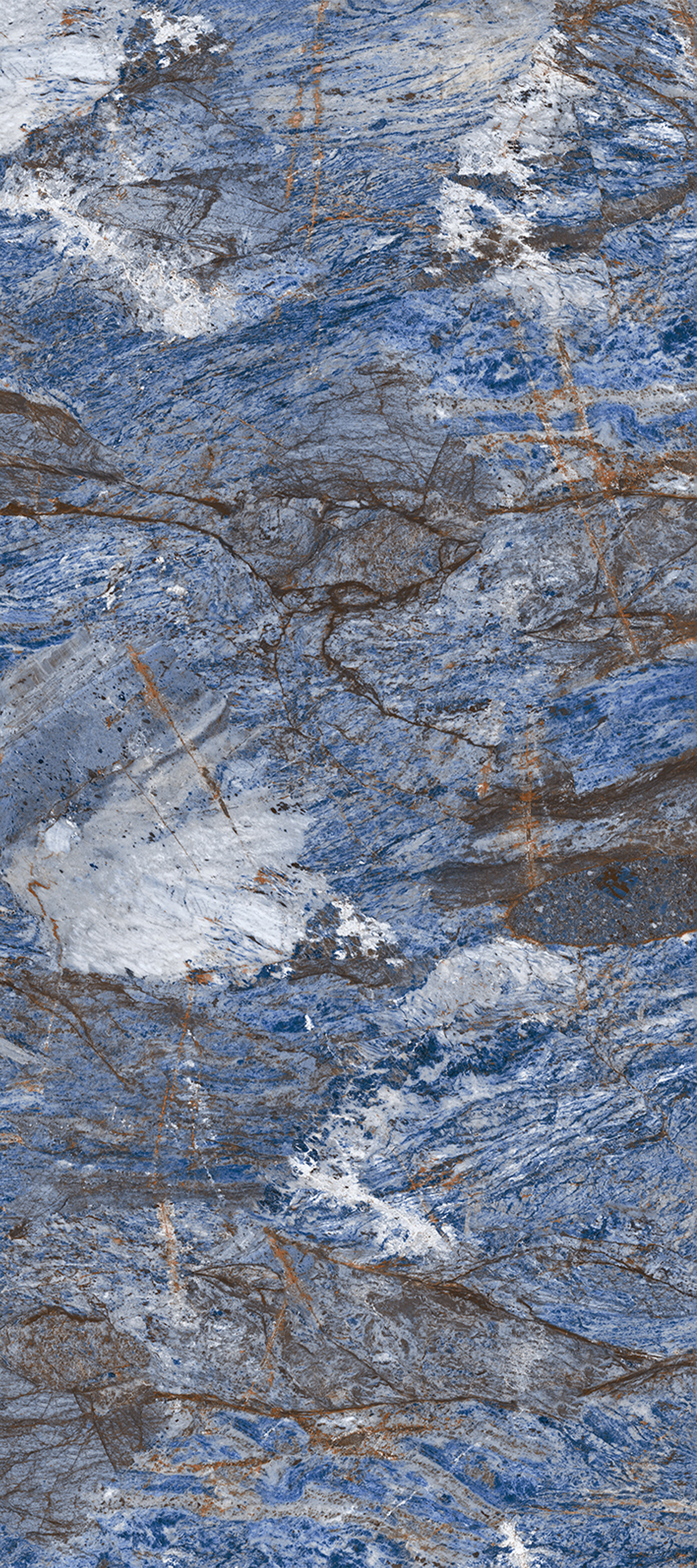 Sodalite 4' x 9' Porcelain Slab | CIERO