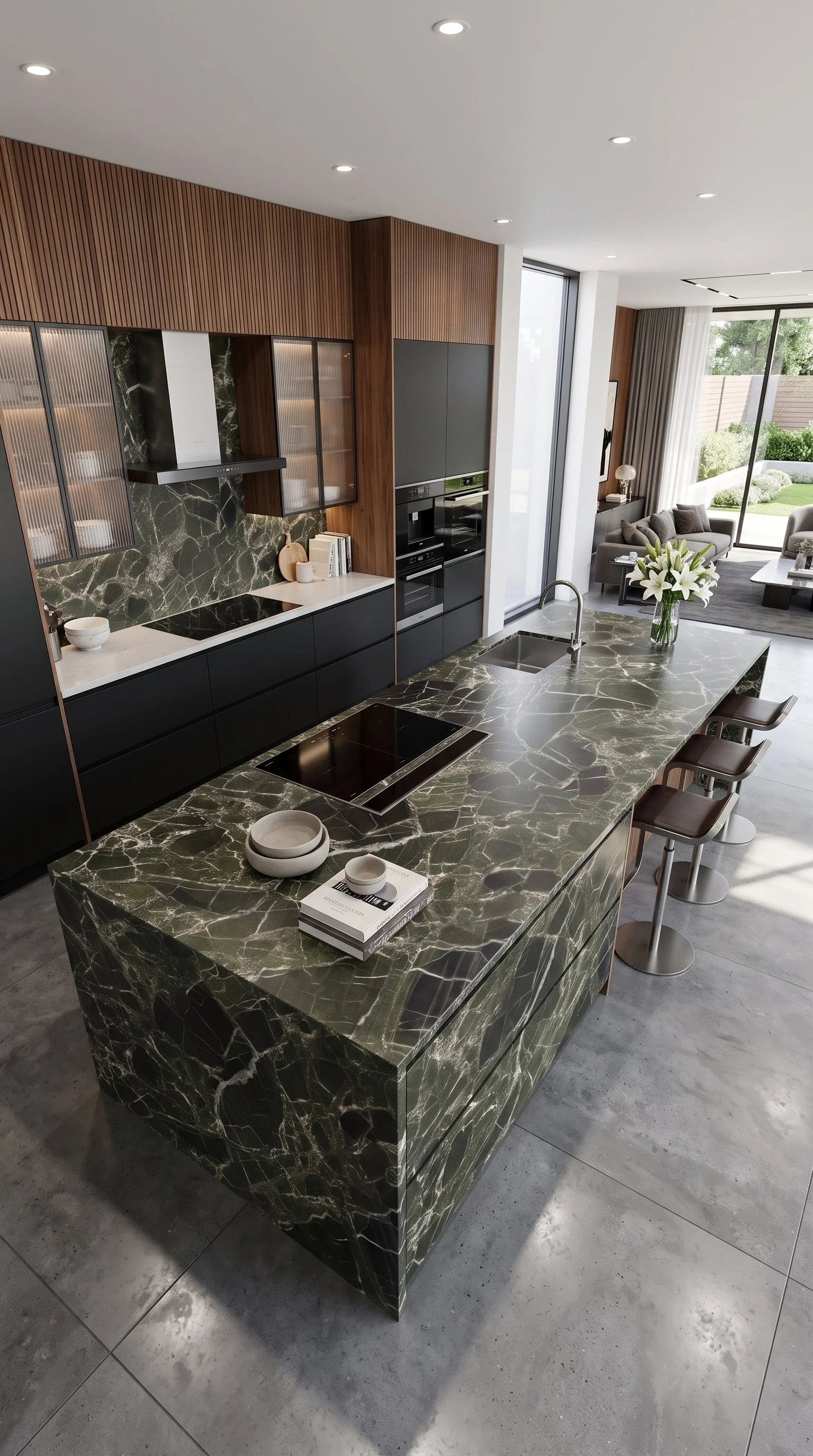 Verde Lepanto 5' x 10' Porcelain Slab | CIERO