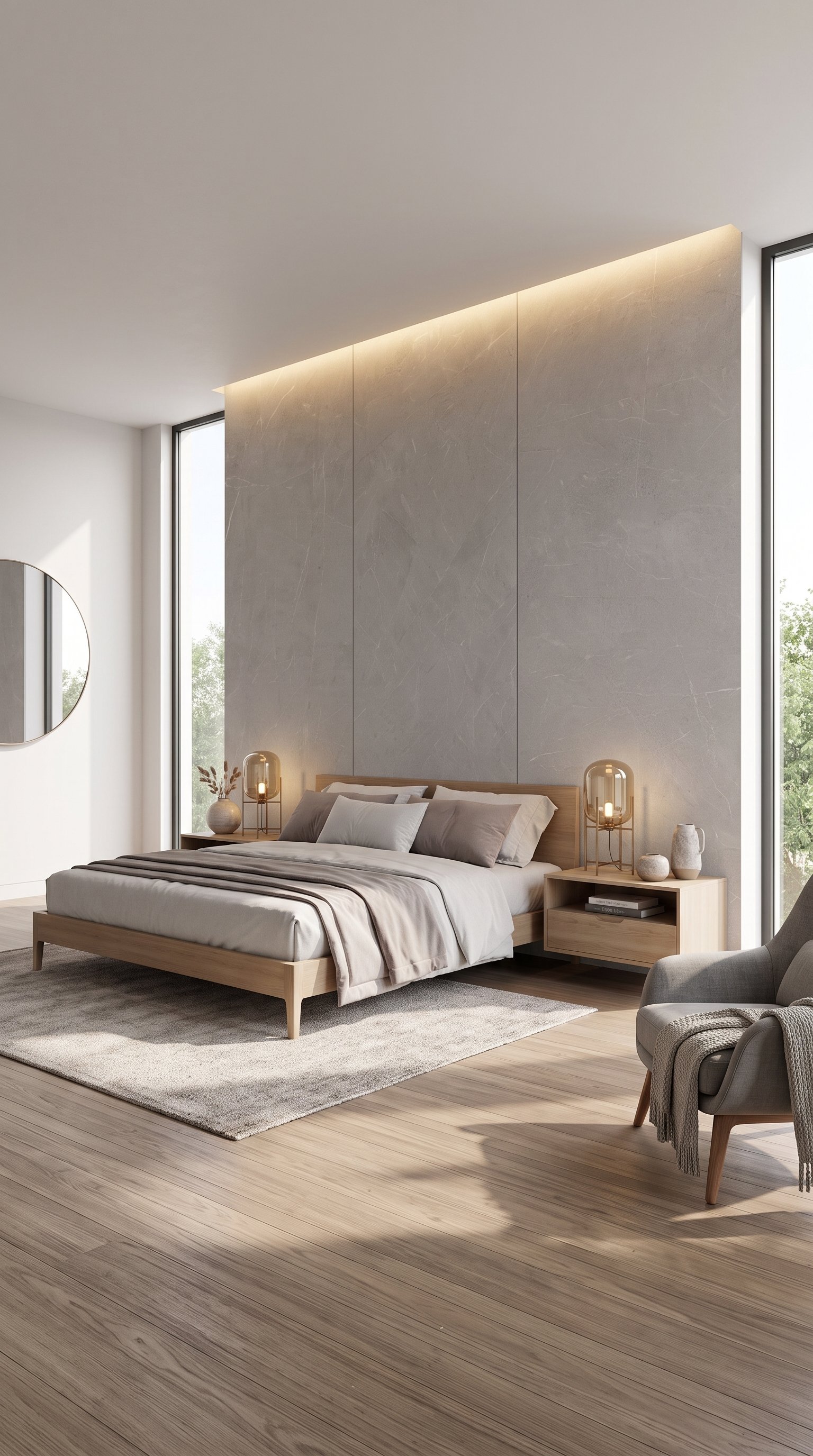 Pulpis Grey 4' x 9' Porcelain Slab | CIERO