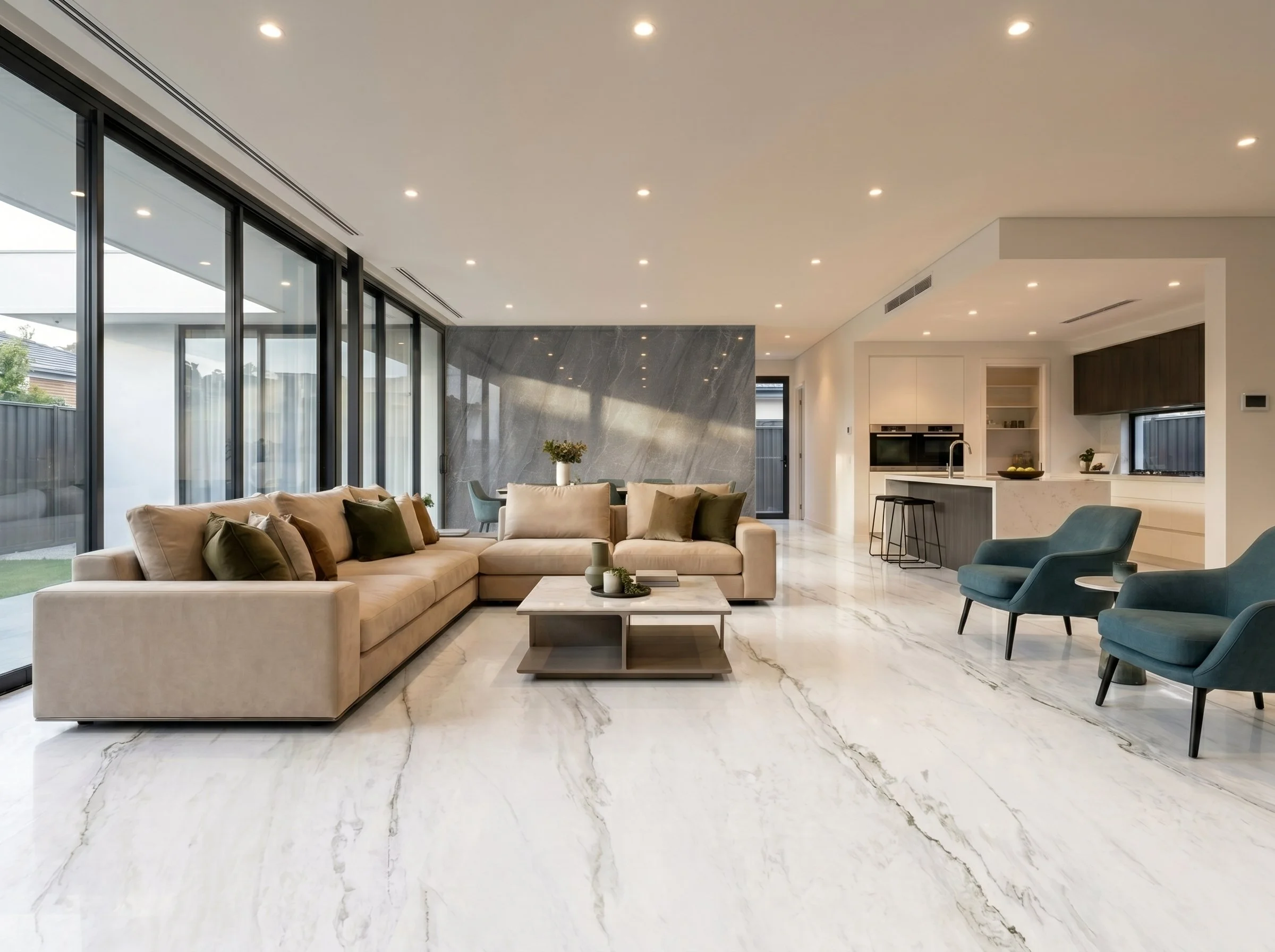 Calacatta Carina 4' x 9' Porcelain Slab | CIERO