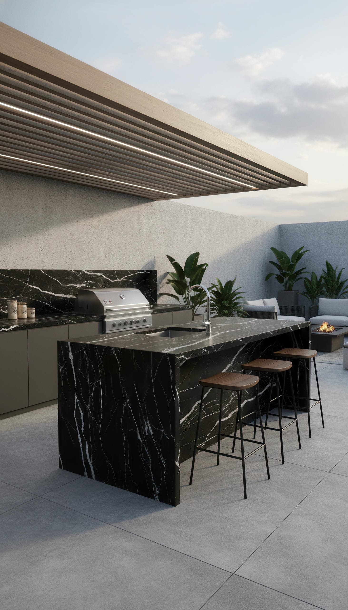 Starry Seine 5x10 Porcelain Slab | CIERO