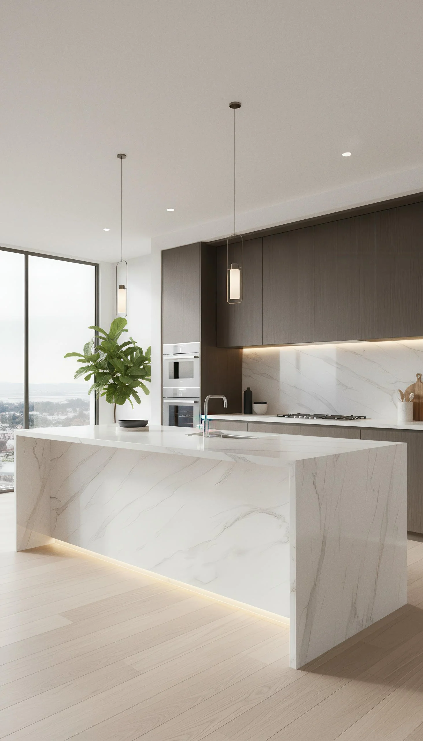 Calacatta Nuvola 4x9 Porcelain Slab | CIERO