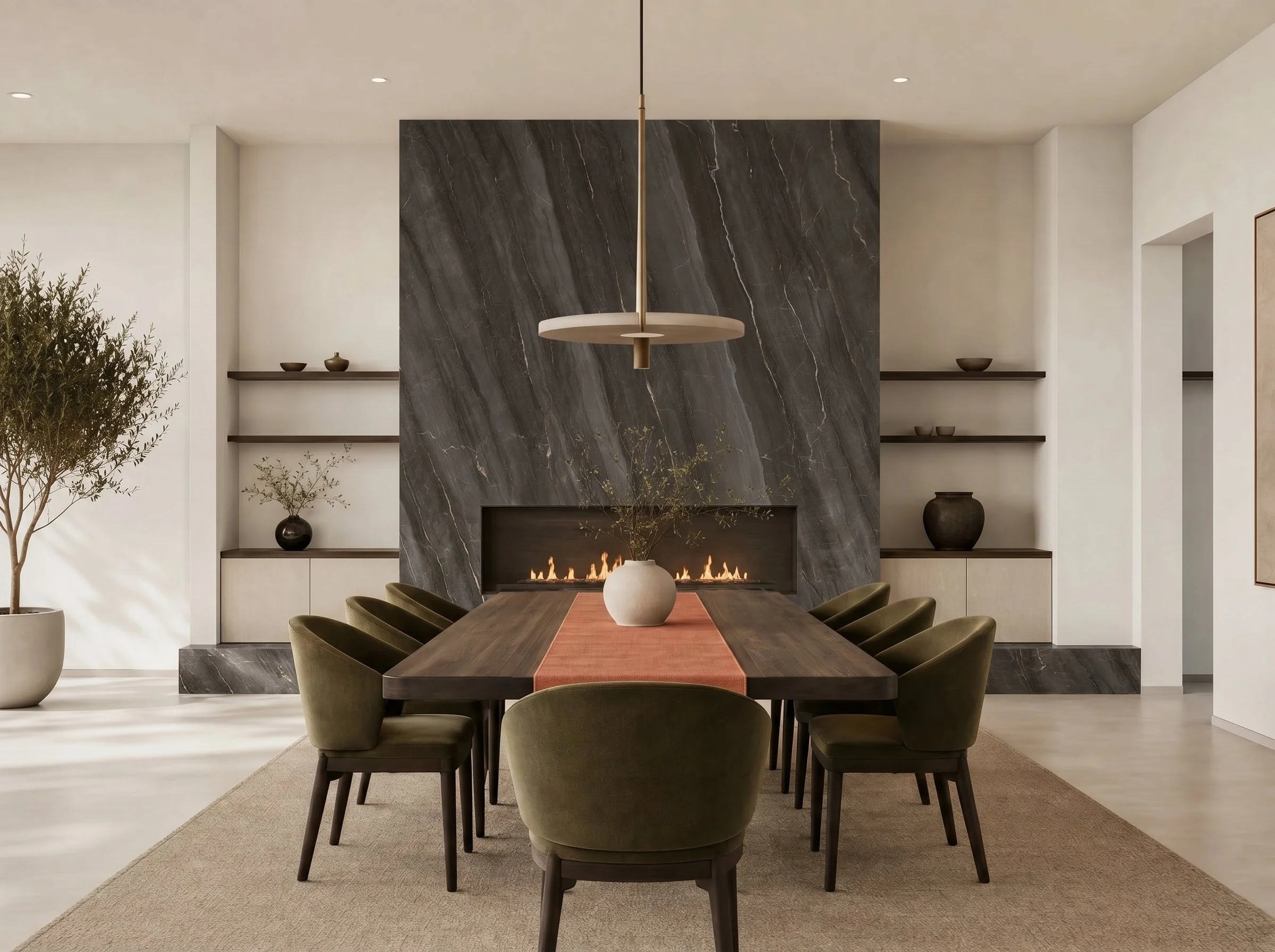Volcanic Basalt 5' x 10' Porcelain Slab | CIERO