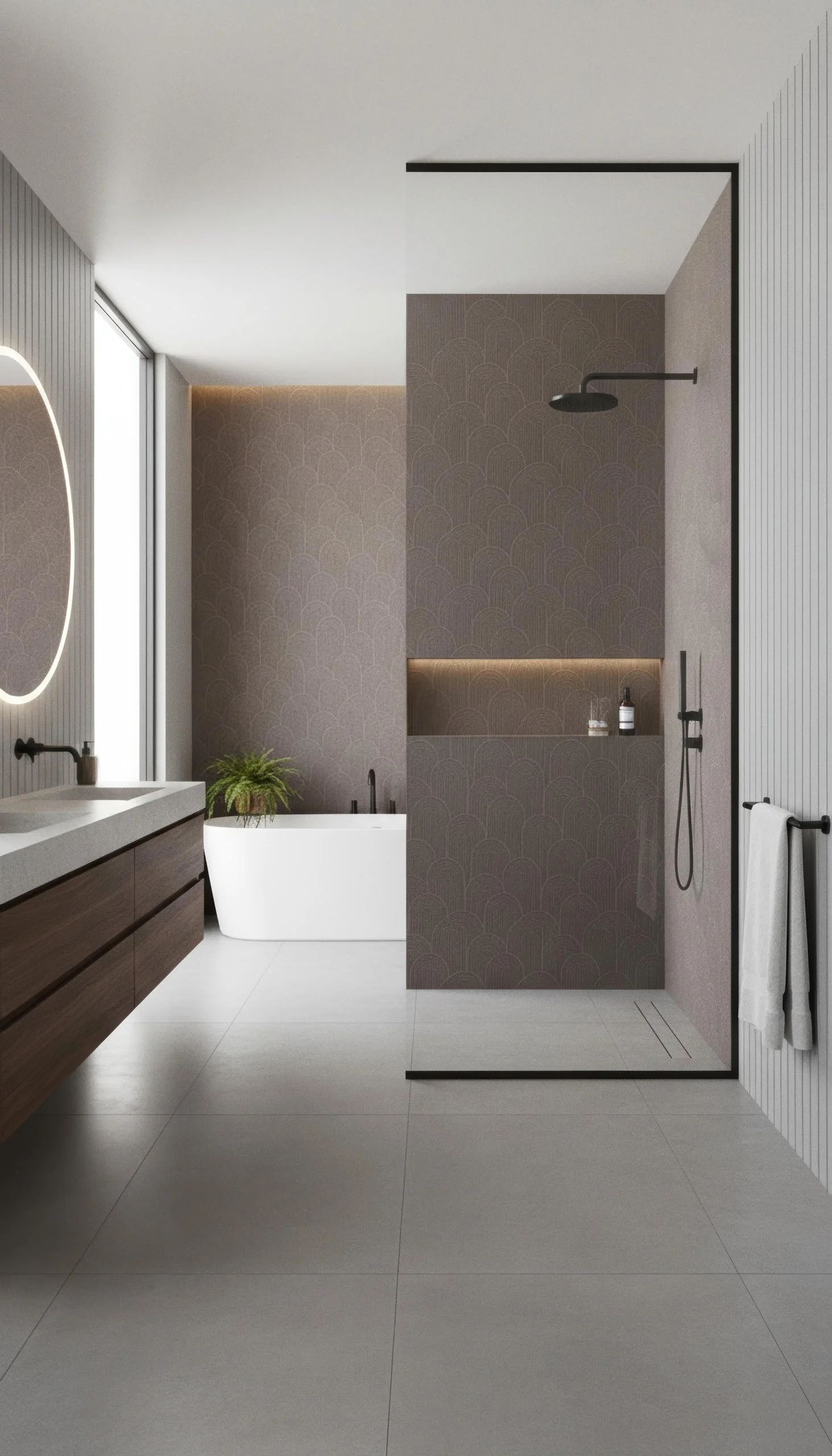 Zen Crest Opal 80cm x 260cm Porcelain Slab | CIERO