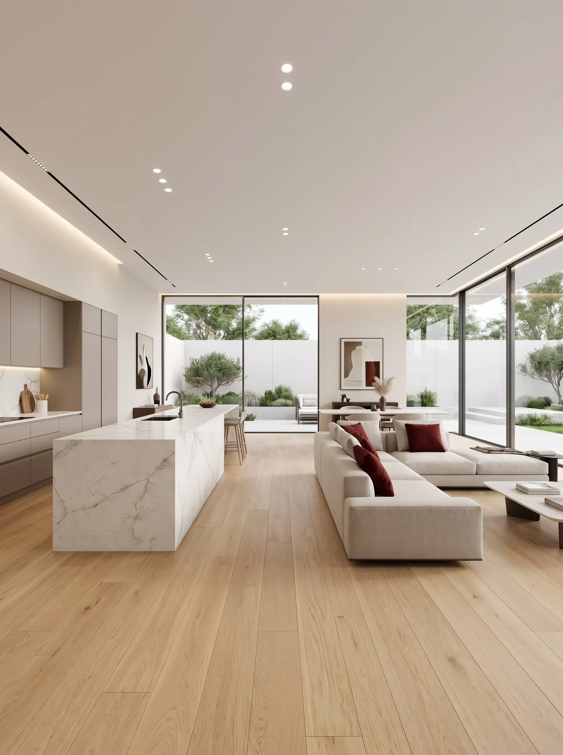 Coconut Cream Engineered Hardwood | CIERO x VIDAR