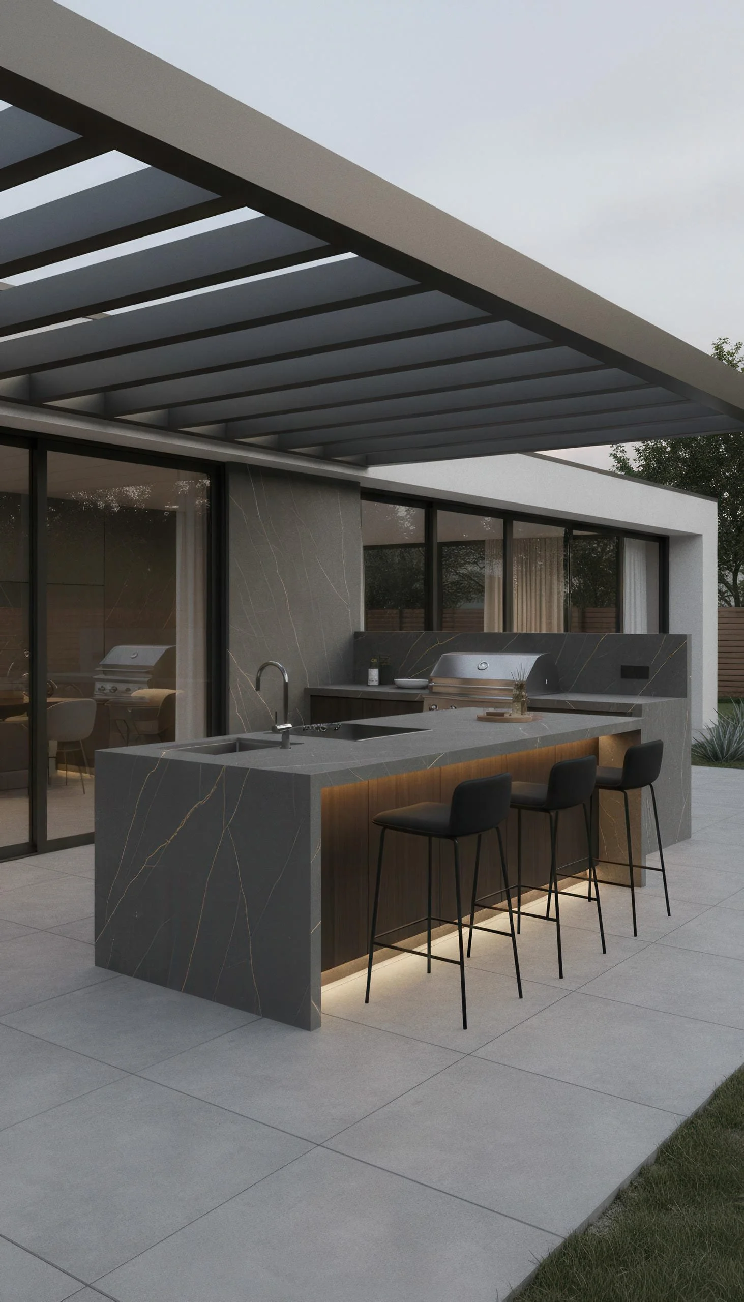 Gothic Gold 5x10 Porcelain Slab | CIERO