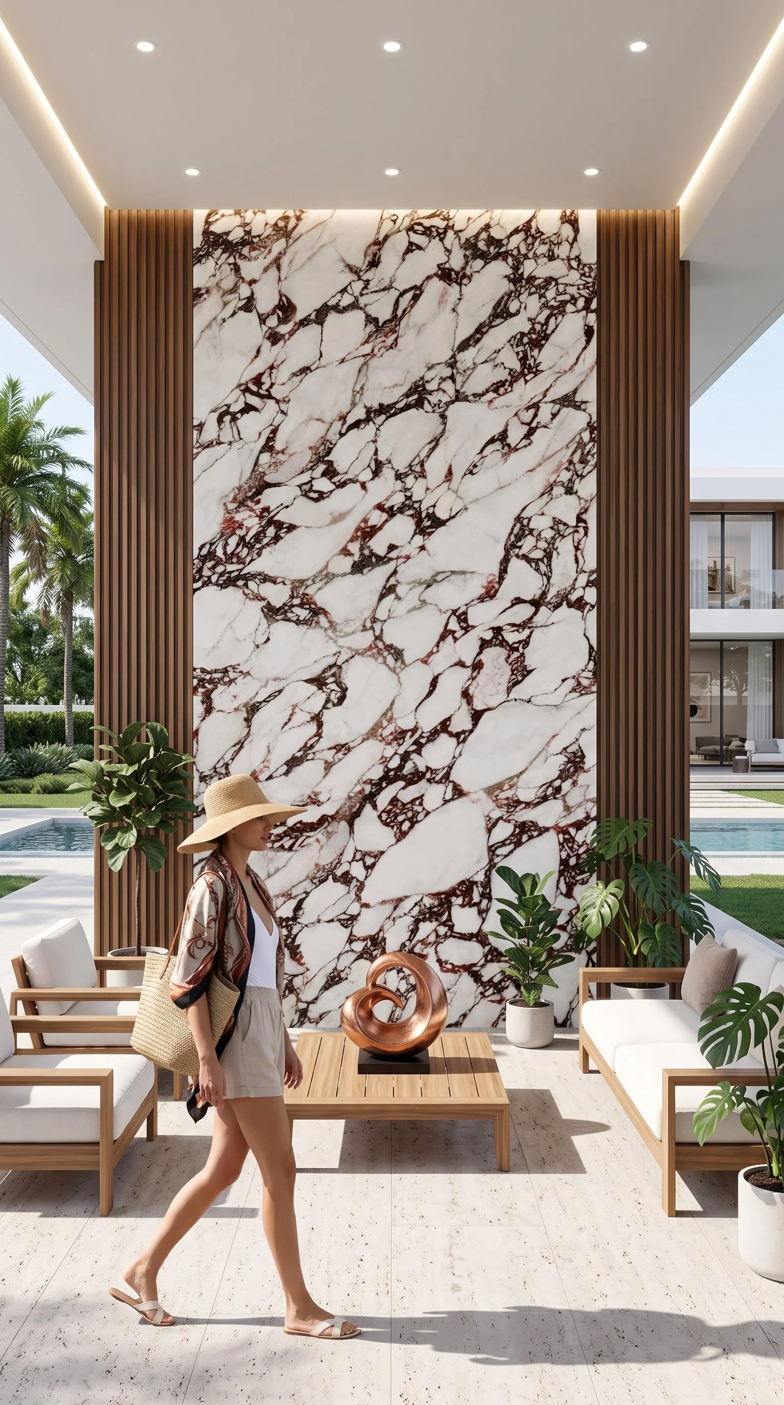 Calacatta Viola 5' x 10' Porcelain Slab | CIERO
