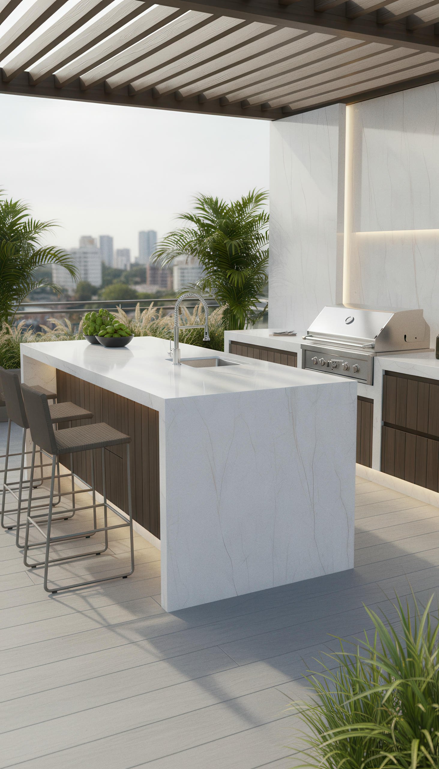 Statuario Pearl 4x9 Porcelain Slab | CIERO