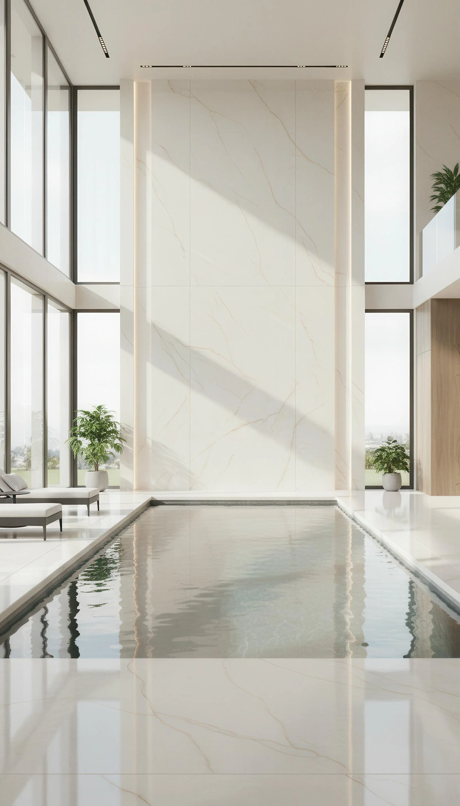 Ice Crystal 4x8 Porcelain Slab | CIERO