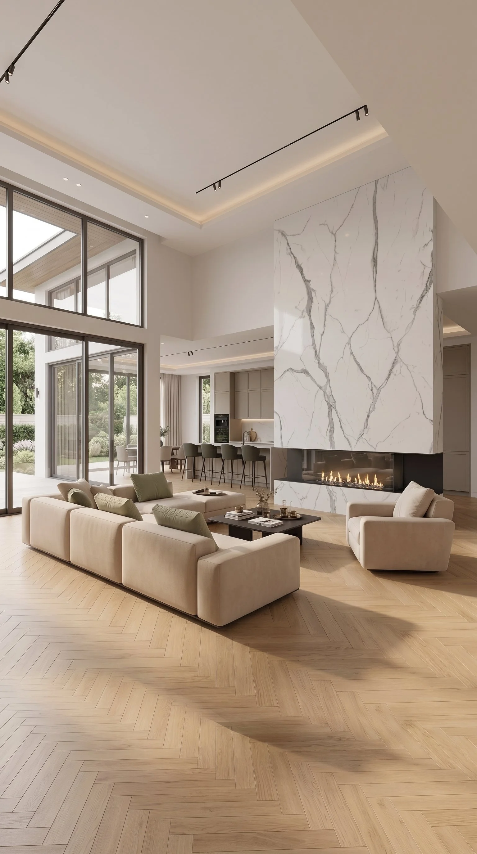 Statuario Marble 5' x 10' Porcelain Slab | CIERO