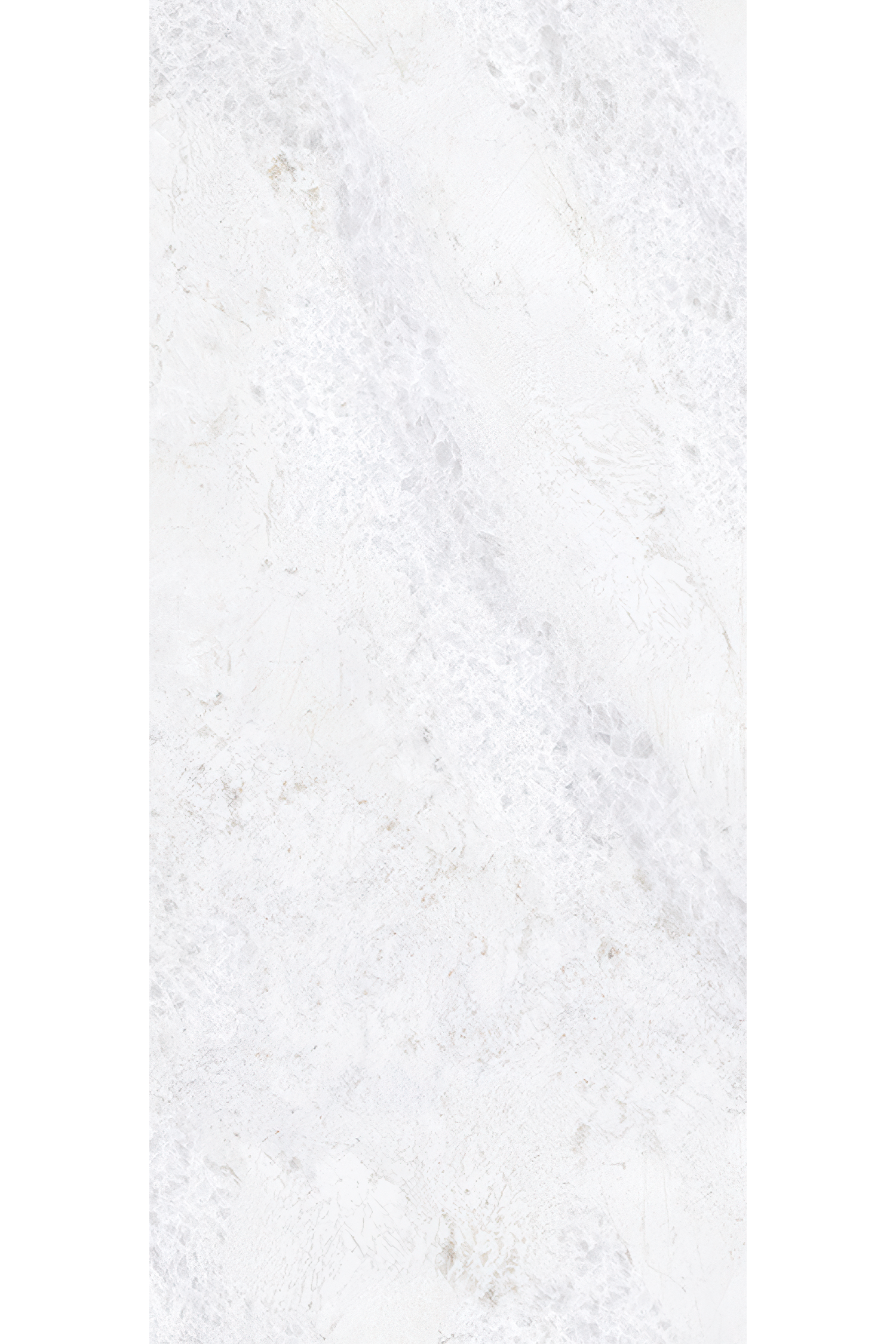White Crystal 4' x 9' Porcelain Slab | CIERO