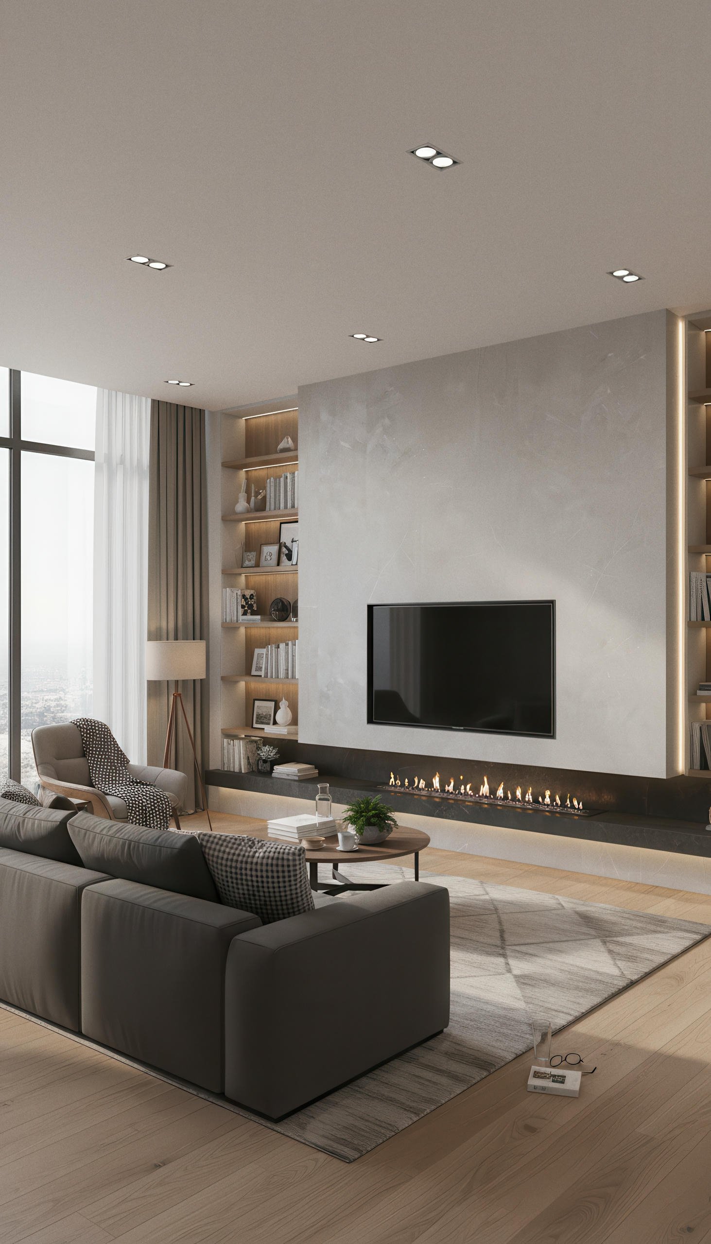 Pulpis Grey 4x9 Porcelain Slab | CIERO