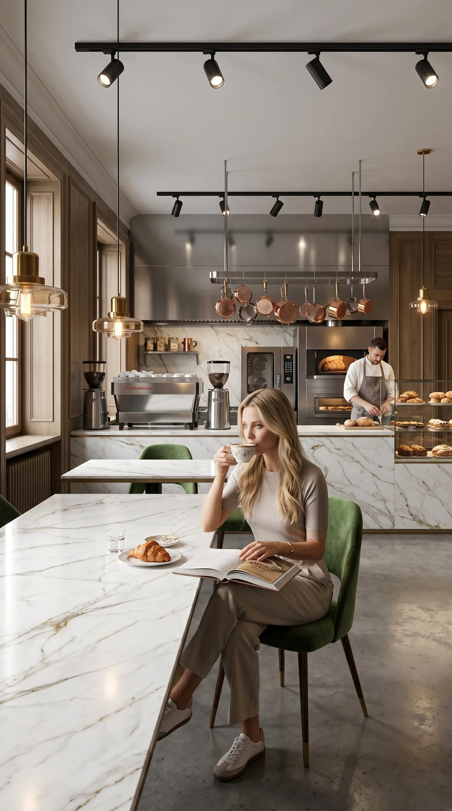 Carrara Gold 5' x 10' Porcelain Slab | CIERO