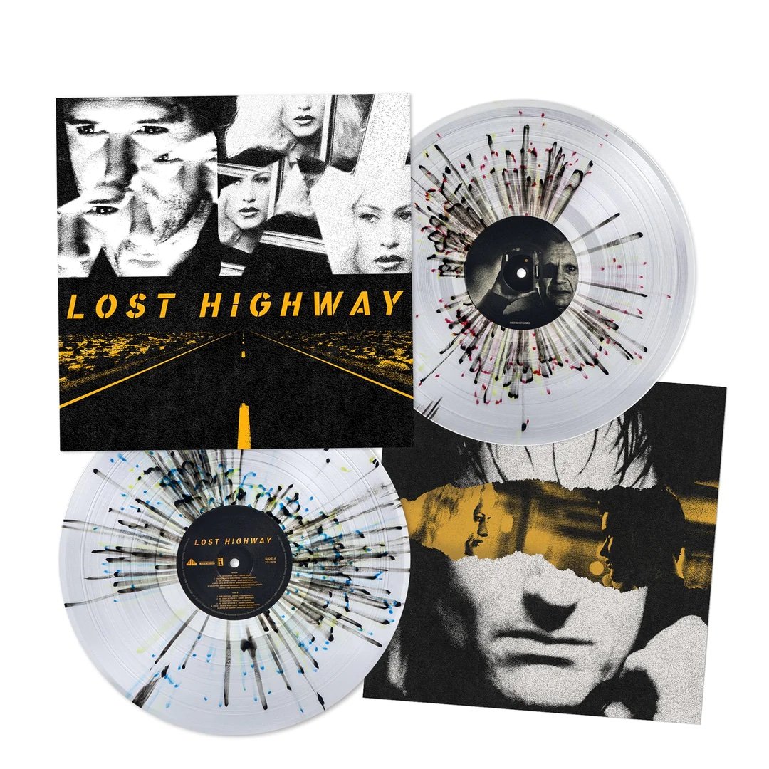 Lost Highway OST – Waxwork Deluxe Clear Splatter Vinyl 2 LP — Cosmic Freqs.  Records