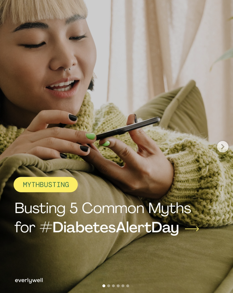 🚨We’re busting some myths for #DiabetesAlertDay. ⁠
⁠
The reality? Diabetes currently affects more than 37 million Americans—that’s more than 11% of the U.S. population and 1 in 7 adults with diabetes don’t know they have it.⁠
⁠
Follow the 🔗 in our 