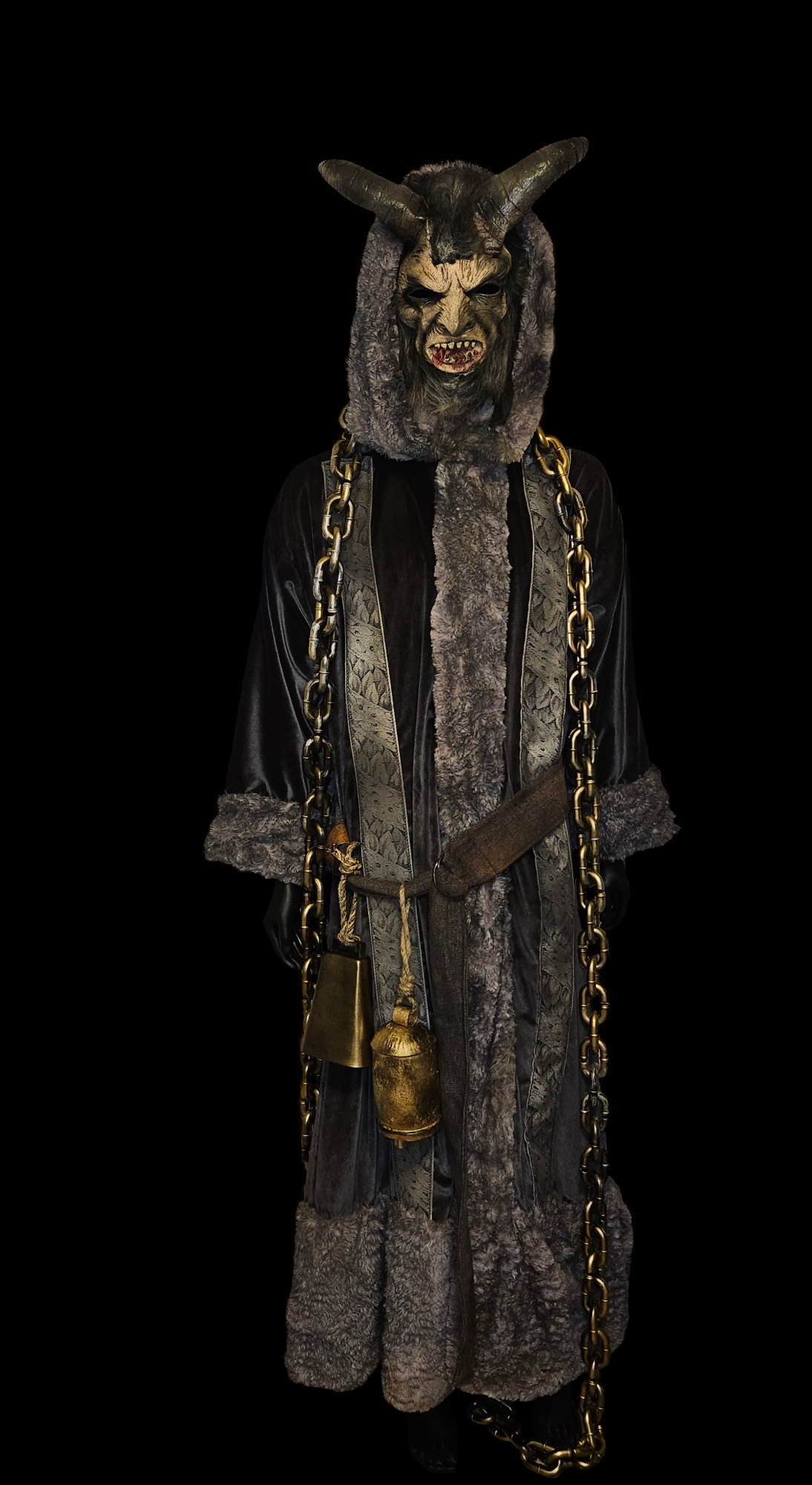 Krampus/Christmas Parka with Hood- Custom Order