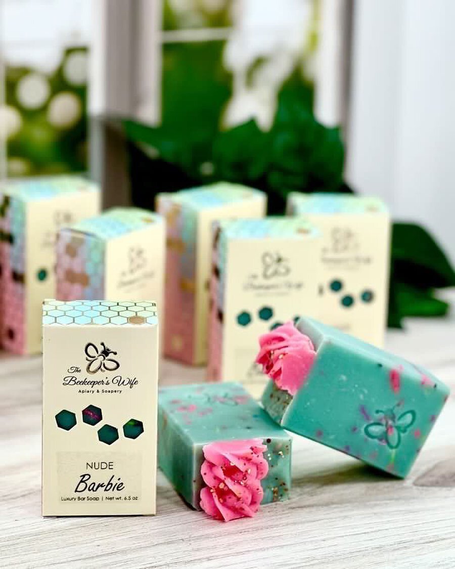 Please help us welcome&hellip;💕
:
Nude Barbie by @beekeepers.wife 🐝
:
You can snag one of these limited time soaps here at Nude on May 21st! Get your tickets now. 
:
See you there Barbie 💋
:
#barbie #fashion #animalshelter #treatyourself #treats #