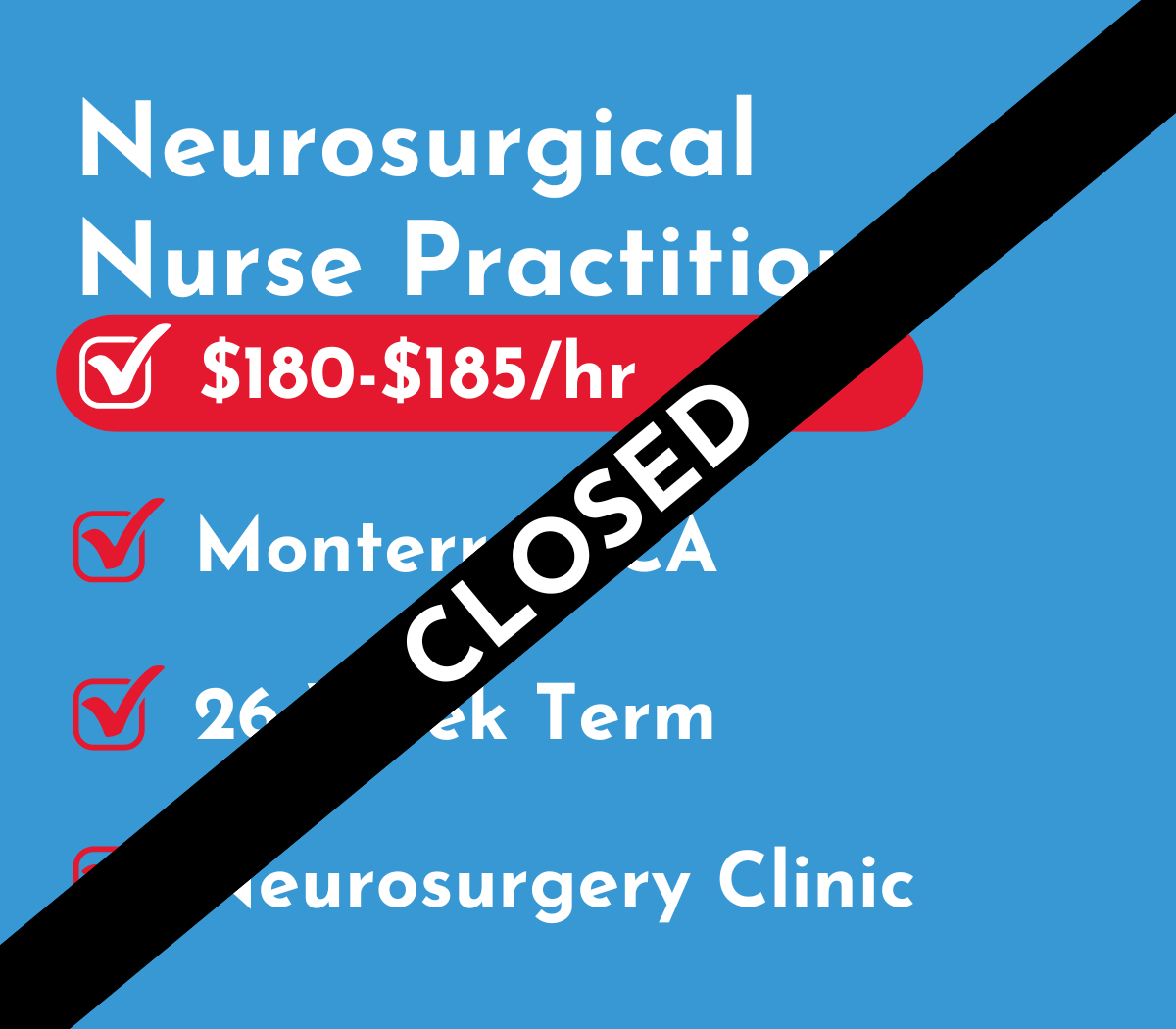 Neurosurgical Nurse Practitioner | Monterey, CA