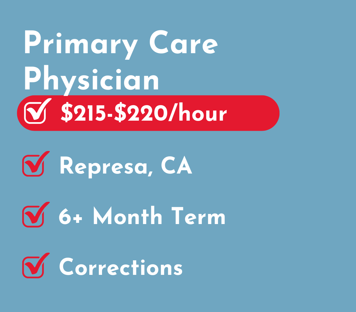 Primary Care Physician | Represa, CA