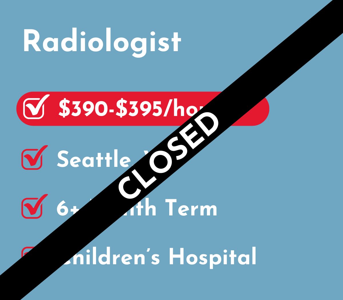 Radiologist | Seattle, WA