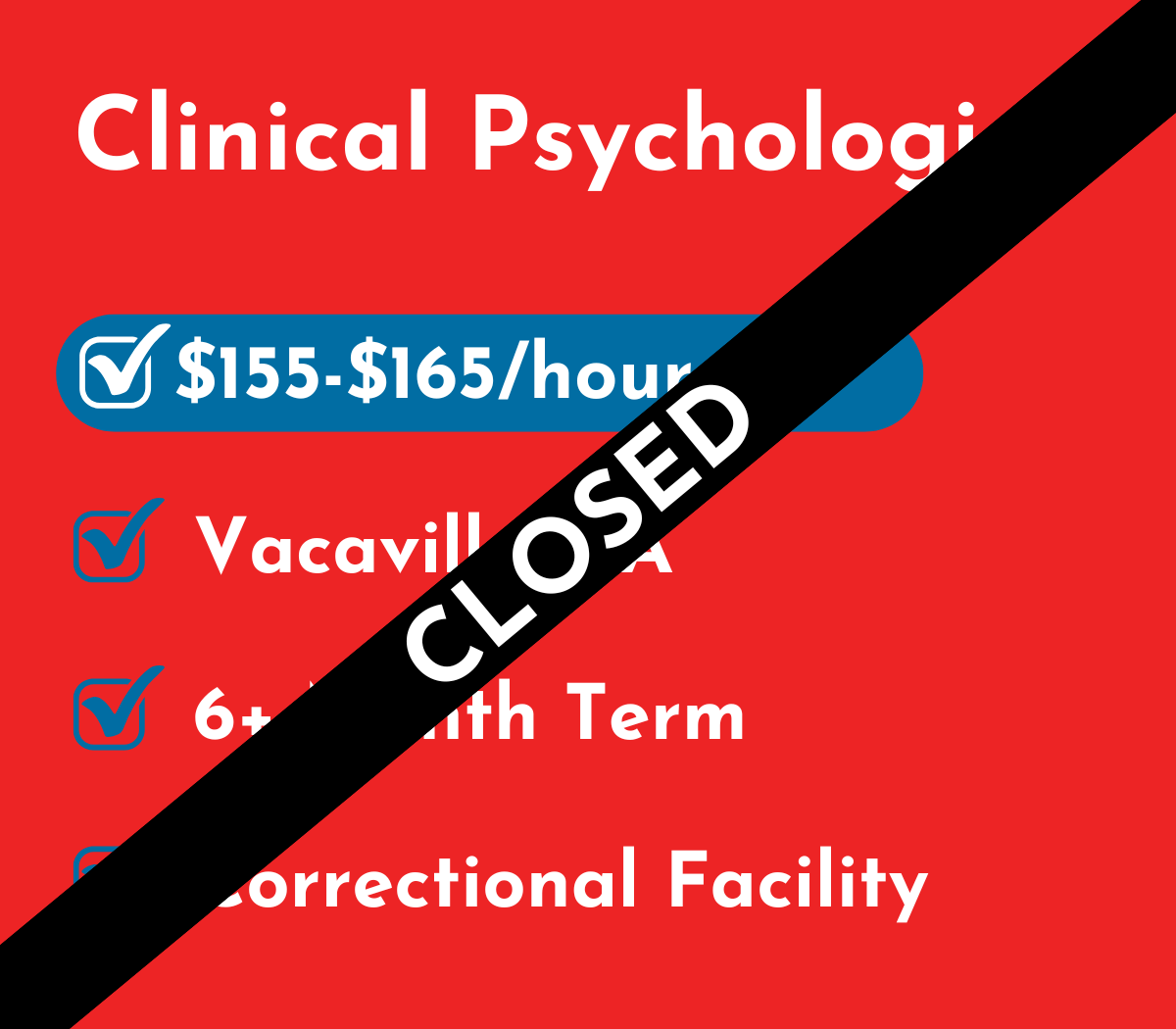 Clinical Psychologist | Vacaville, CA