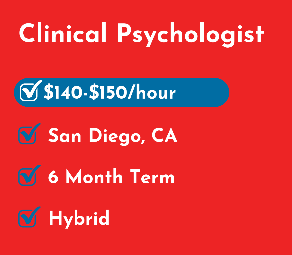 Clinical Psychologist | San Diego, CA