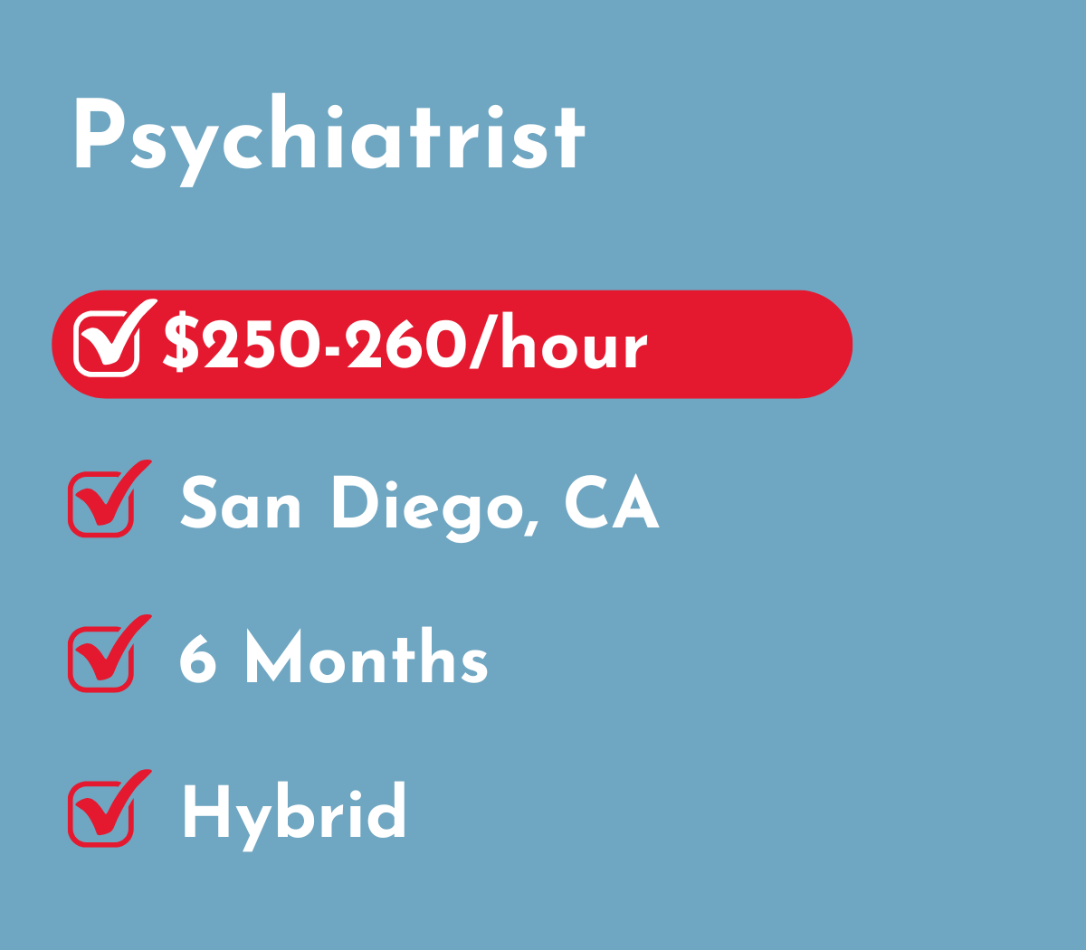Psychiatrist | San Diego, CA