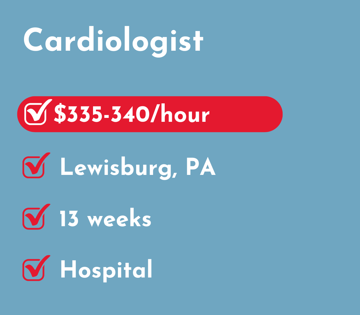 Cardiologist | Lewisburg, PA