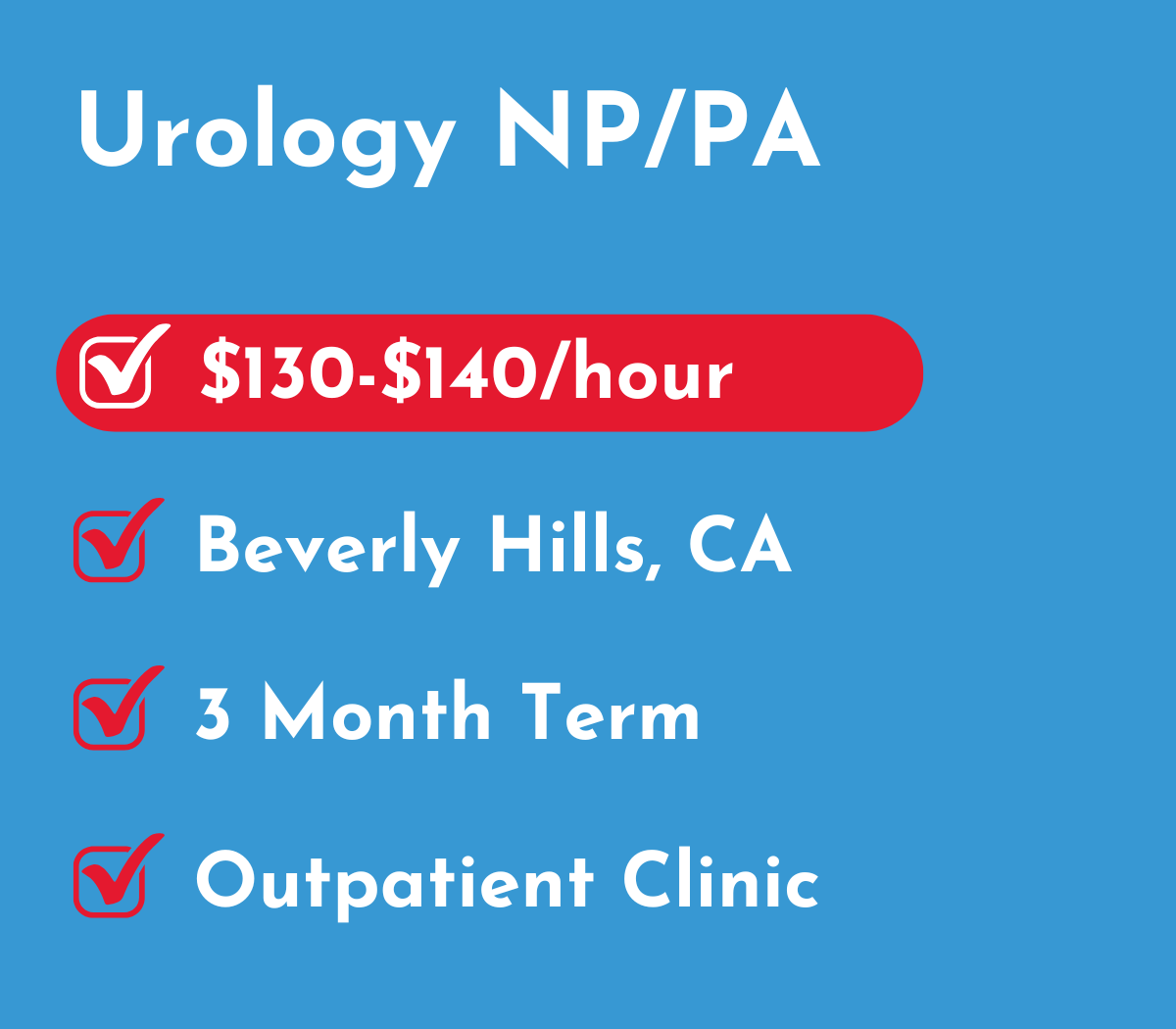 Urology Nurse Practitioner or Physician assistant (NP/PA) | Beverly Hills, CA