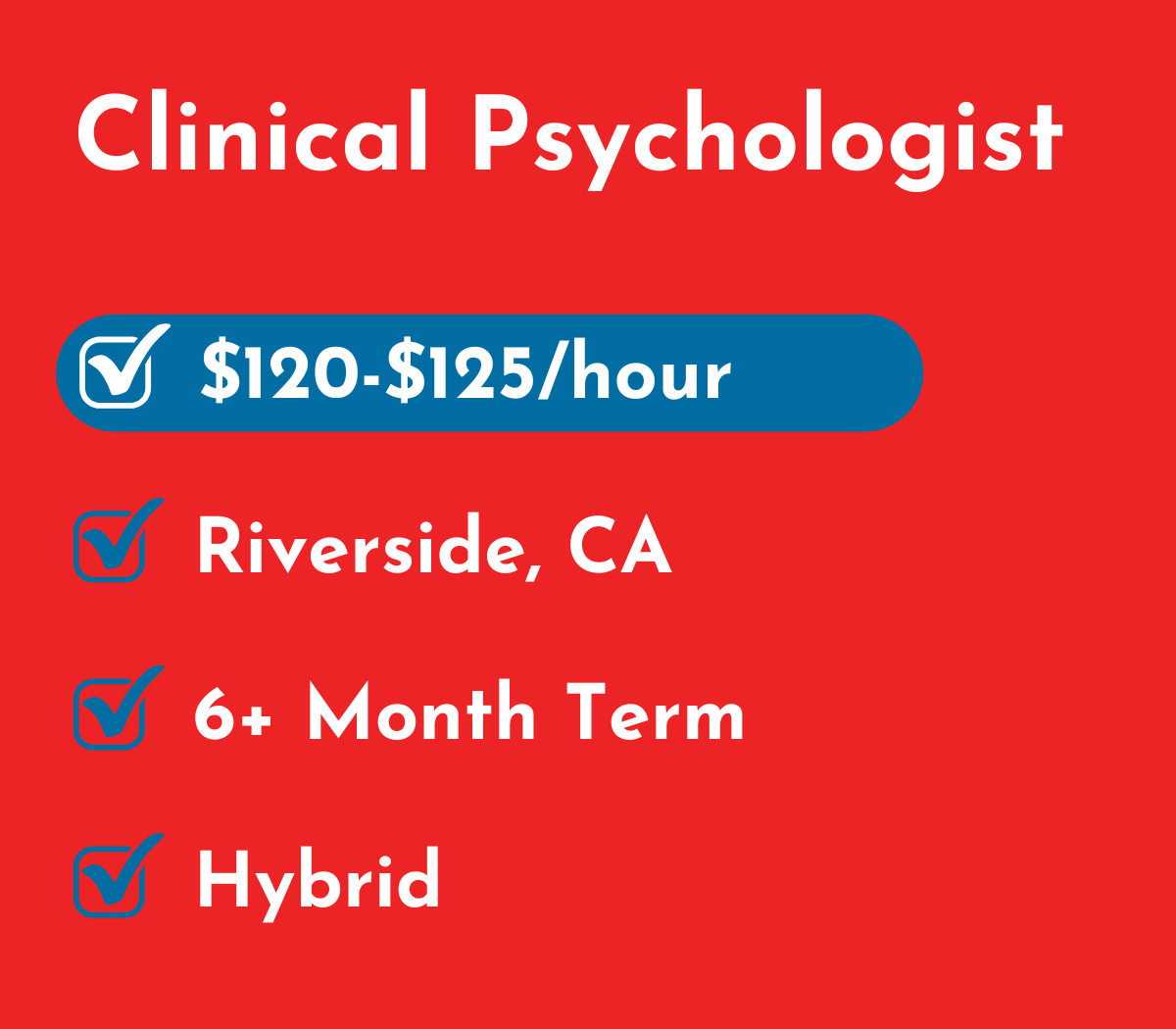 Clinical Psychologist | Riverside, CA