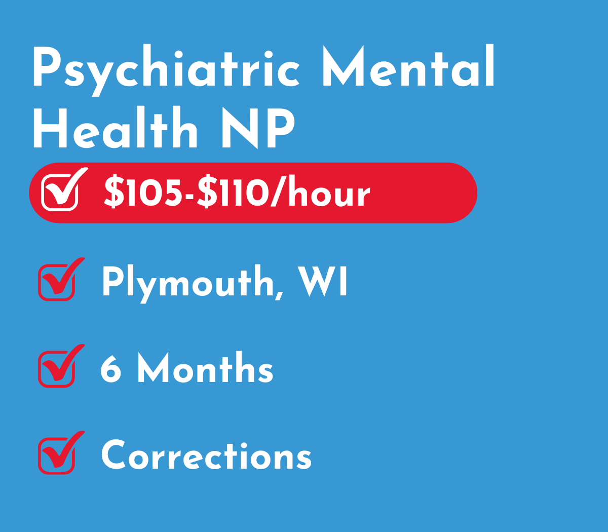 Psychiatric Mental Health Nurse Practitioner | Plymouth, WI