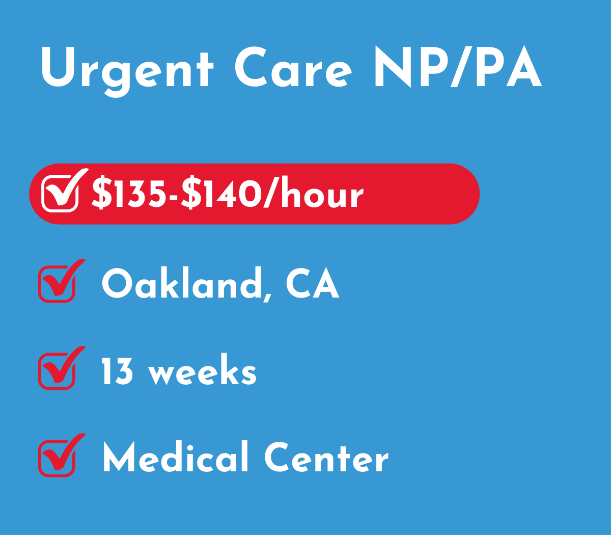 Urgent Care Nurse Practitioner or Physician Assistant (NP/PA) | Oakland, CA</span>