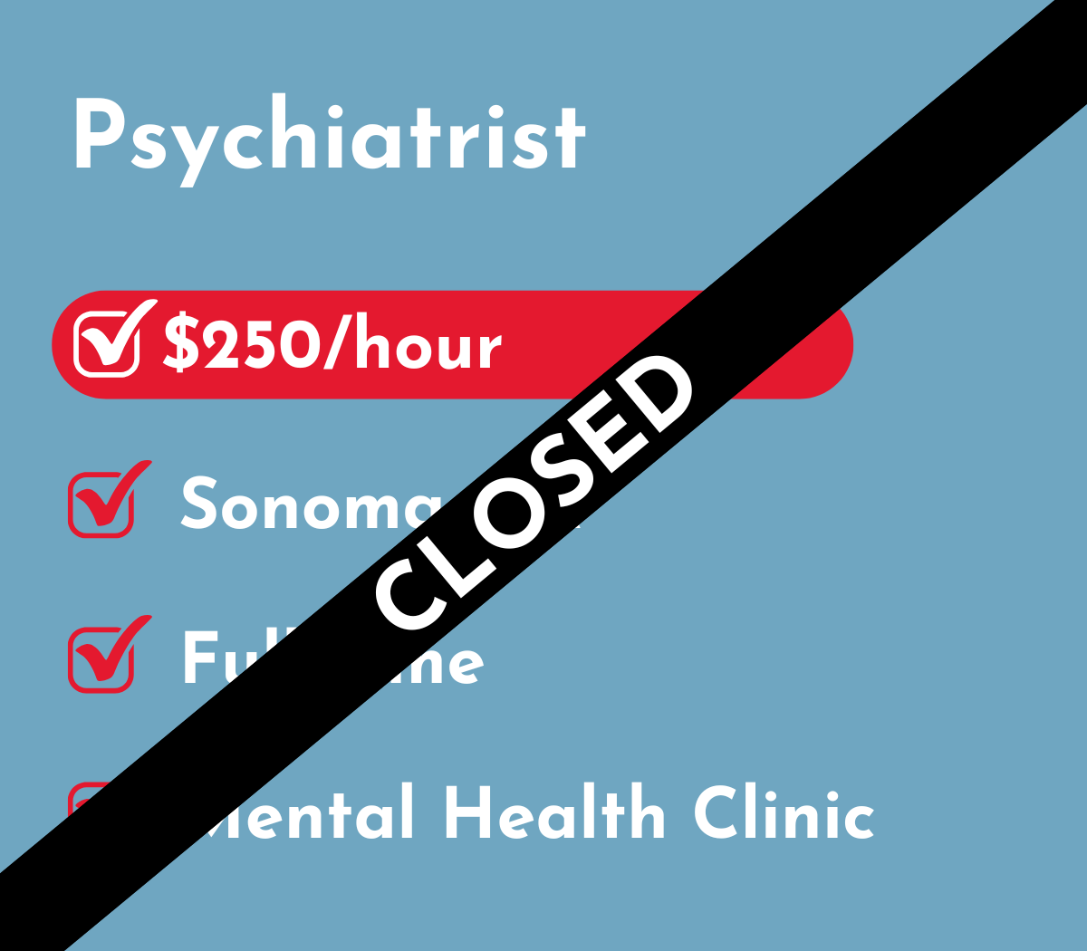 Psychiatrist | Sonoma, CA