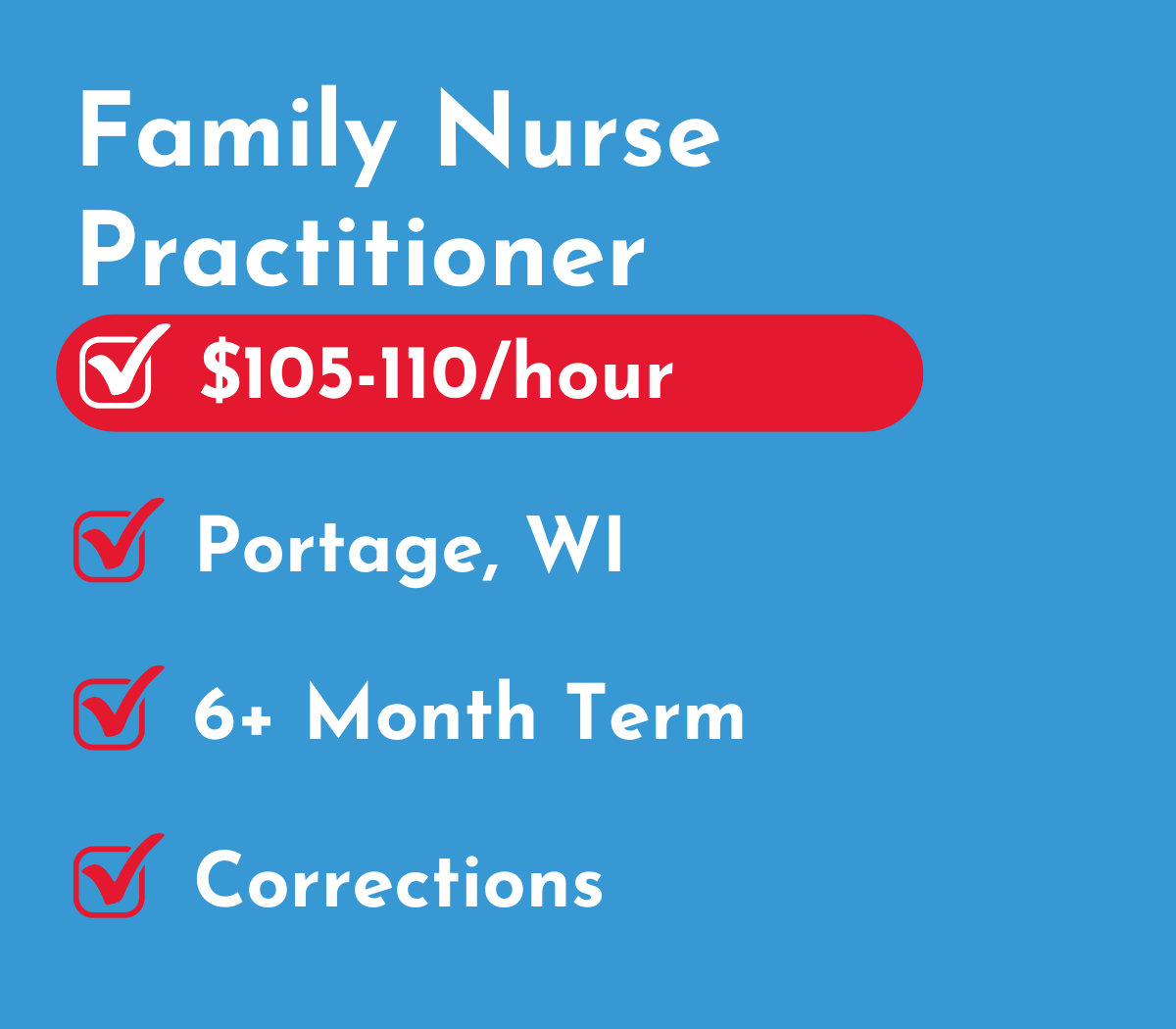 Family Nurse Practitioner | Portage, WI