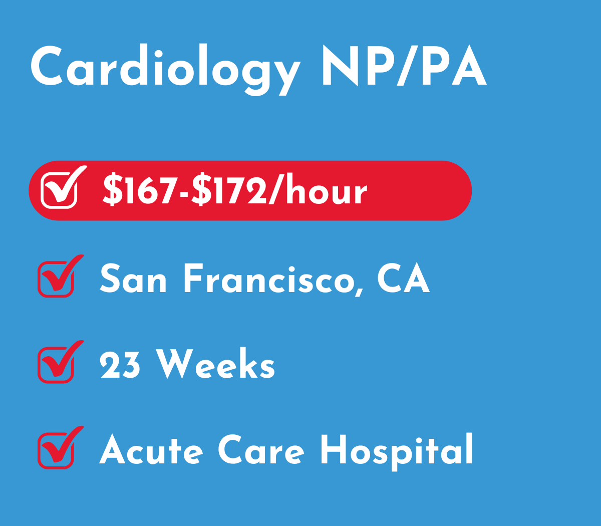 Cardiology Nurse Practitioner or Physician Assistant (NP/PA) | San Francisco, CA