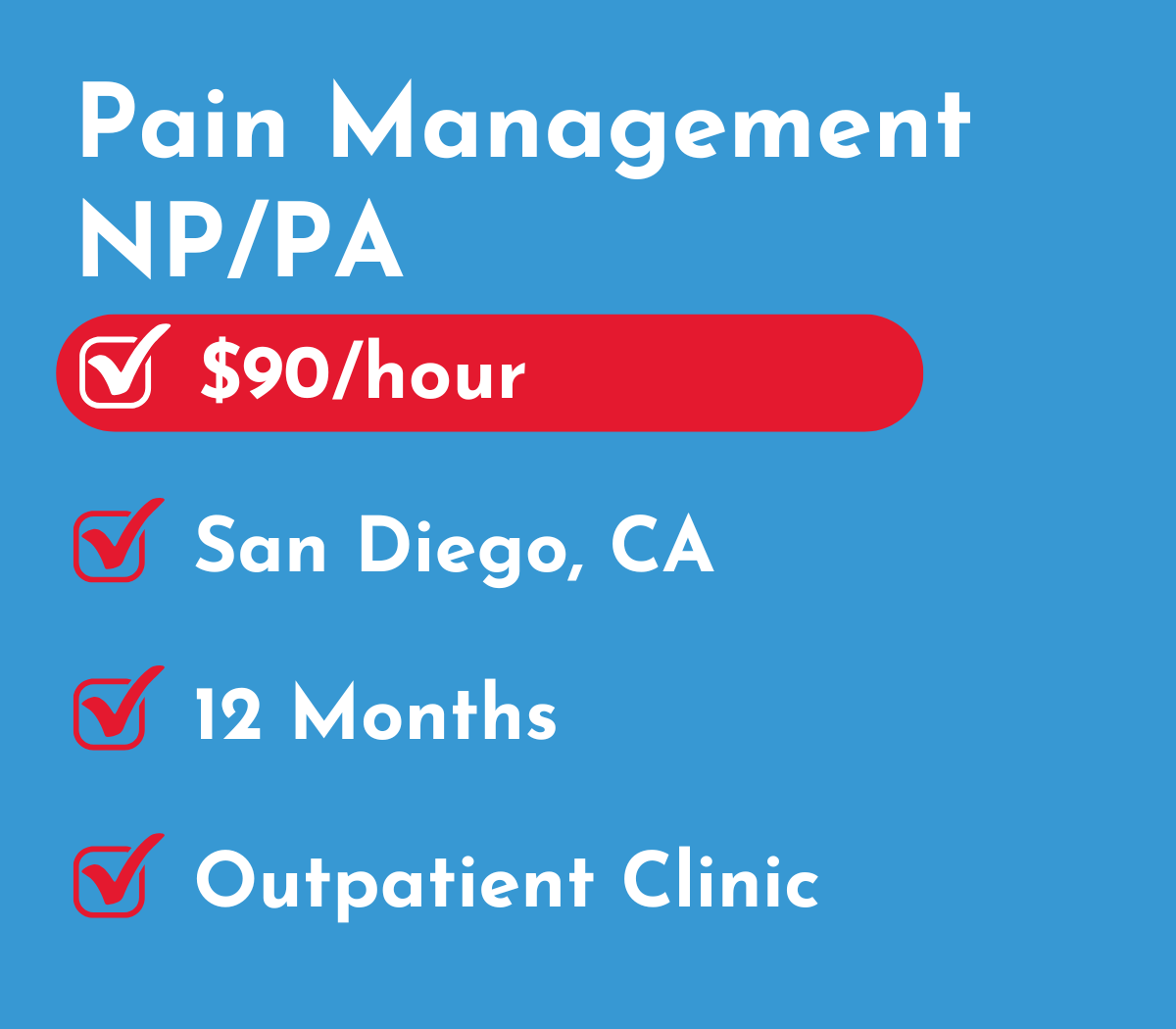Pain Management Nurse Practitioner or Physician Assistant (NP/PA) | San Diego, CA