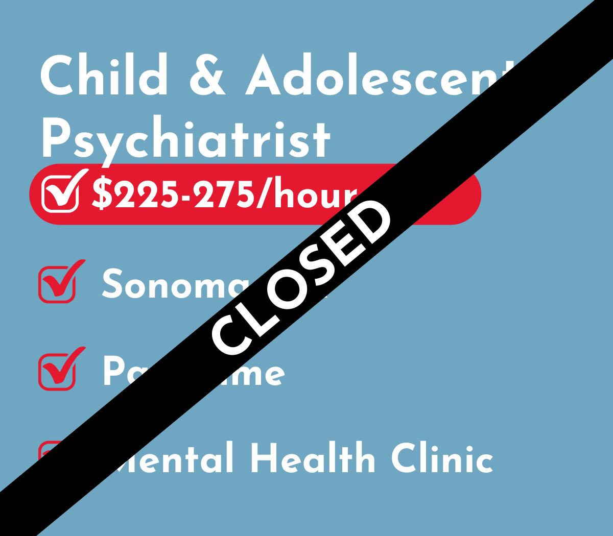 Child &amp; Adolescent Psychiatrist | Sonoma, CA