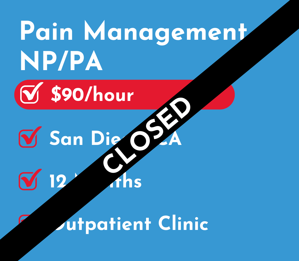 Pain Management Nurse Practitioner or Physician Assistant (NP/PA) | San Diego, CA
