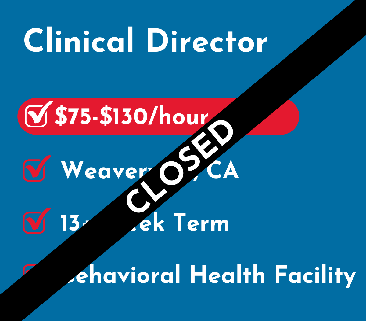 Clinical Director (LCSW, LMFT, OR PSYL) | Weaverville, CA